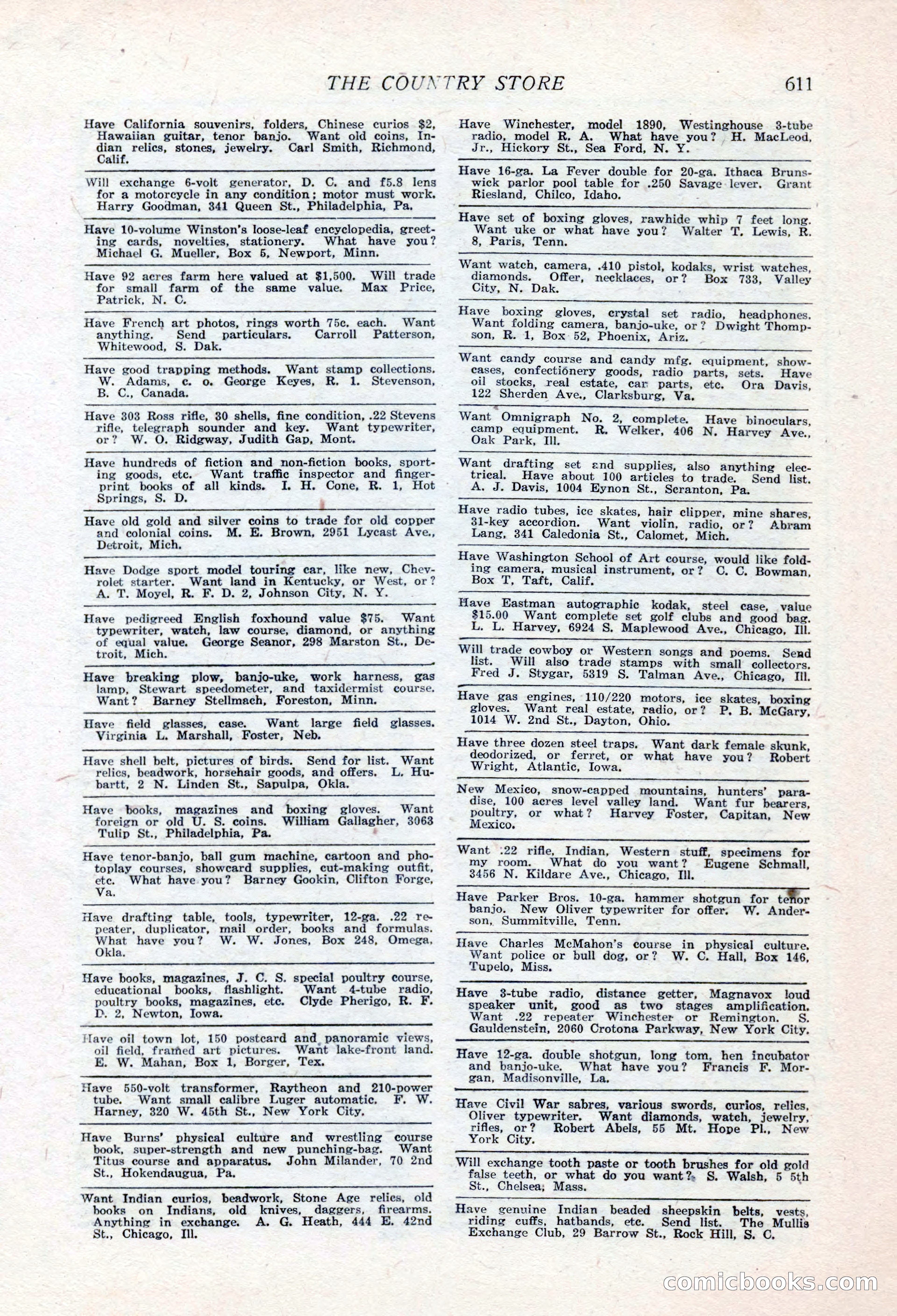 Ace-High Magazine, Second October Number — page 133 of 164