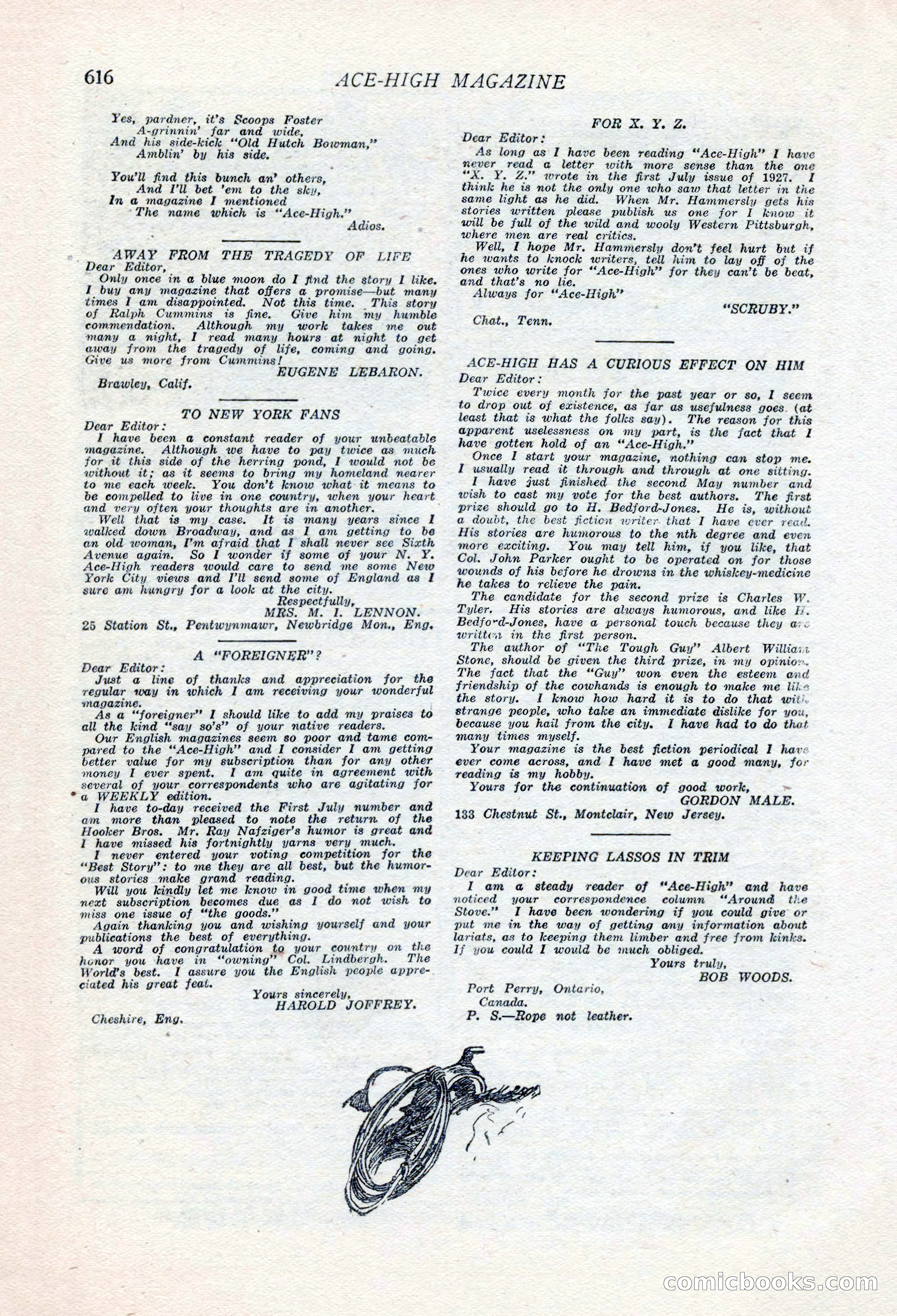 Ace-High Magazine, Second October Number — page 138 of 164