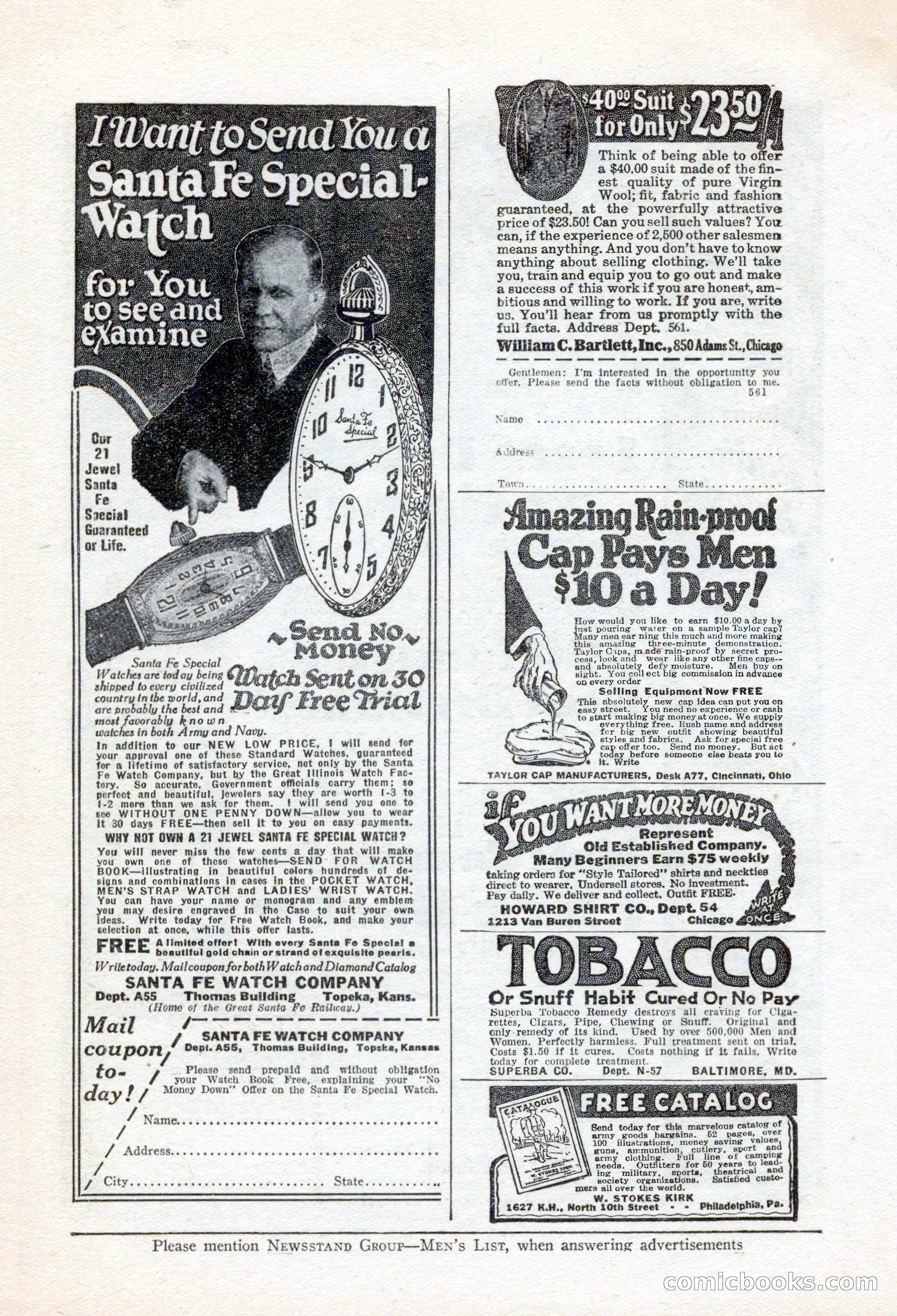 Ace-High Magazine, Second October Number — page 148 of 164