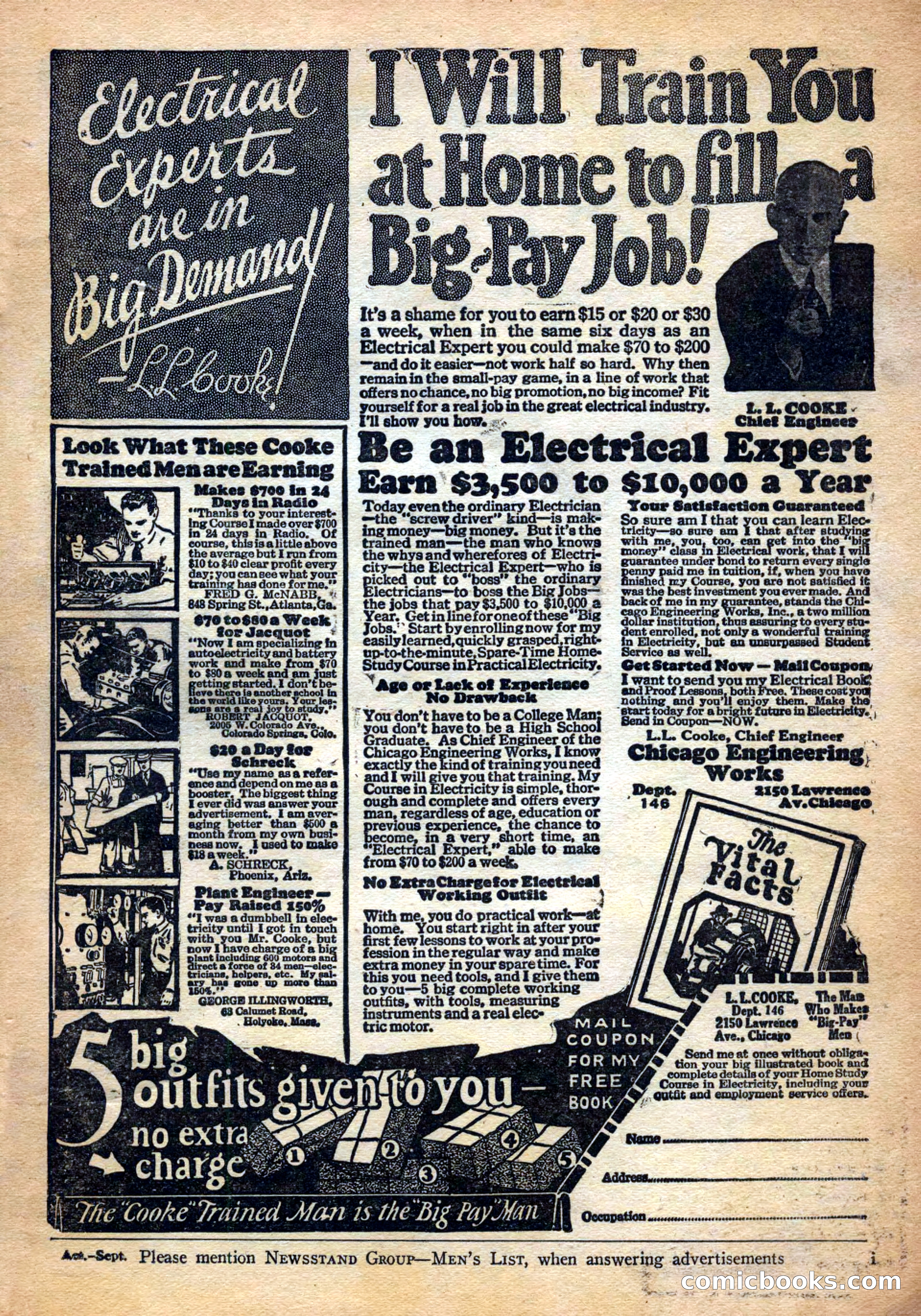 Action Stories, September 1926 — page 5 of 148