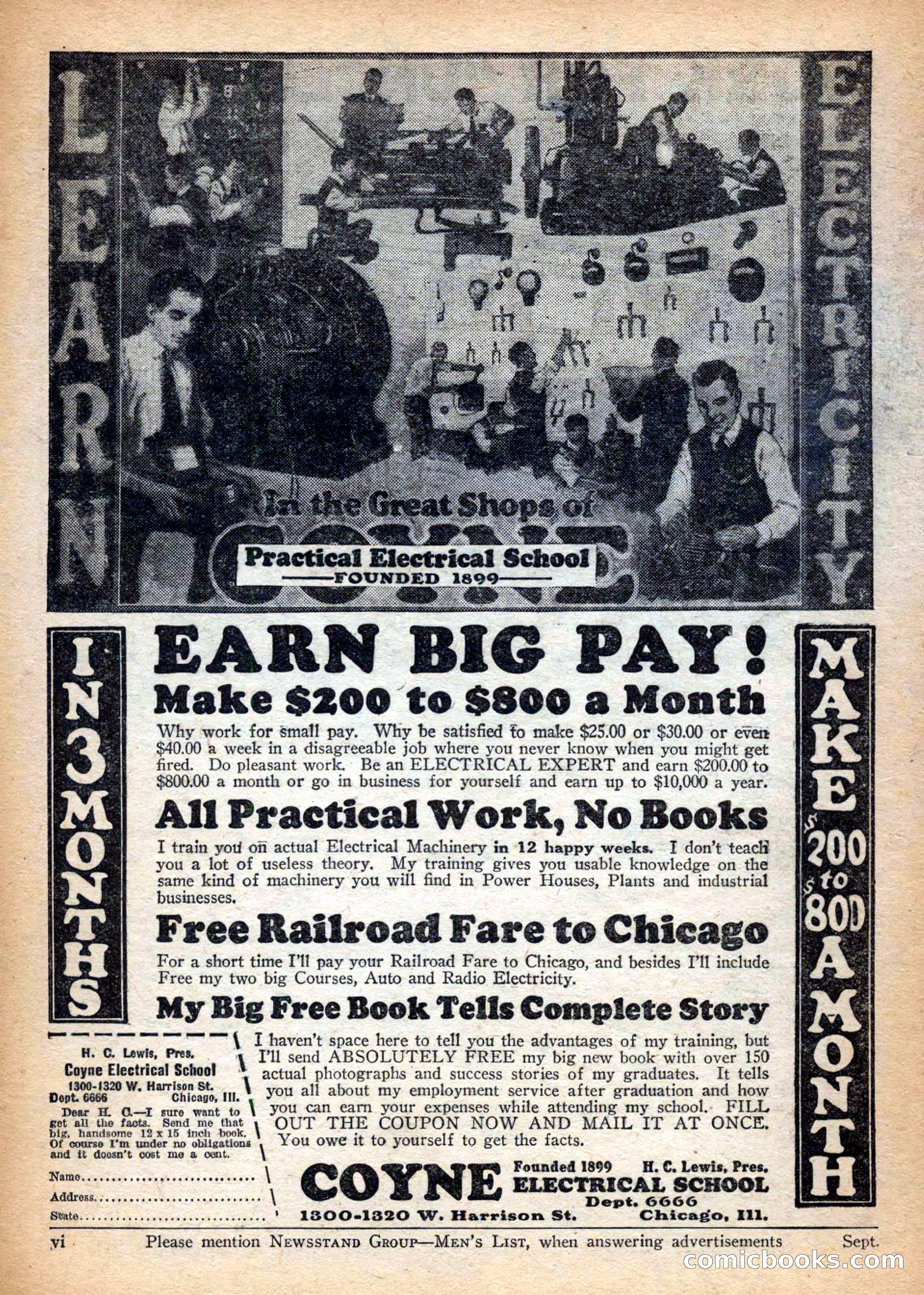 Action Stories, September 1926 — page 7 of 148