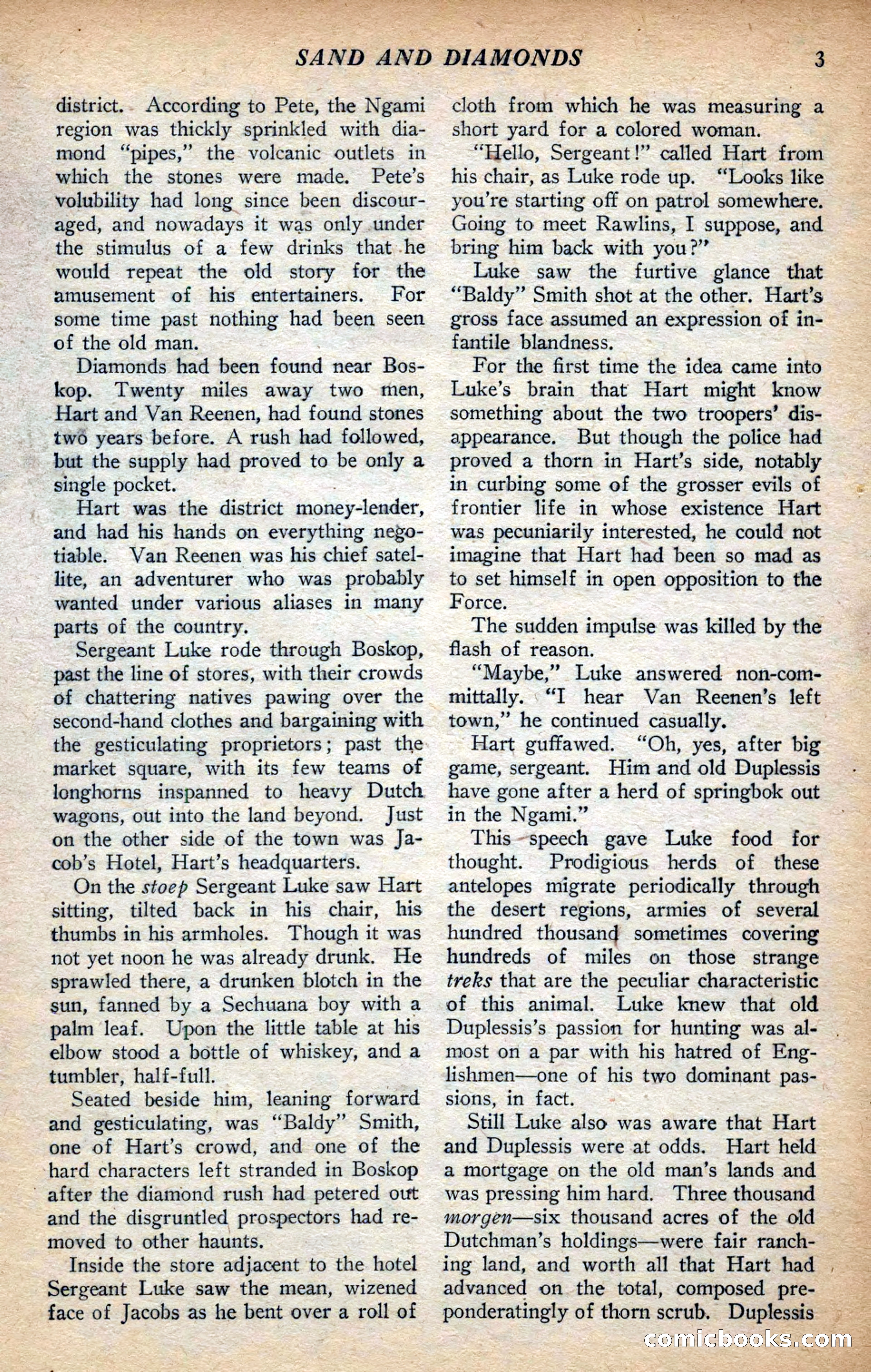 Action Stories, September 1926 — page 11 of 148