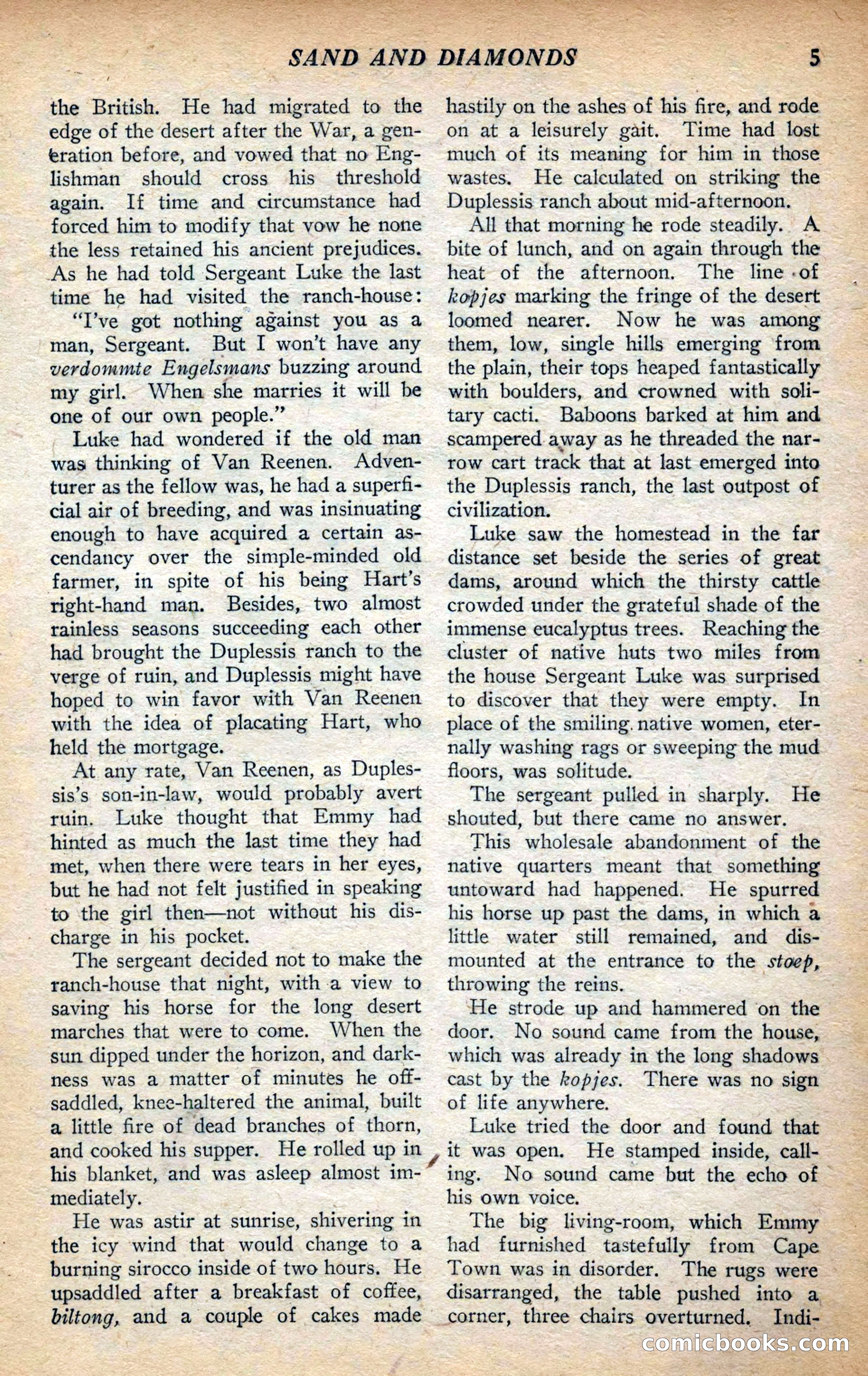 Action Stories, September 1926 — page 13 of 148