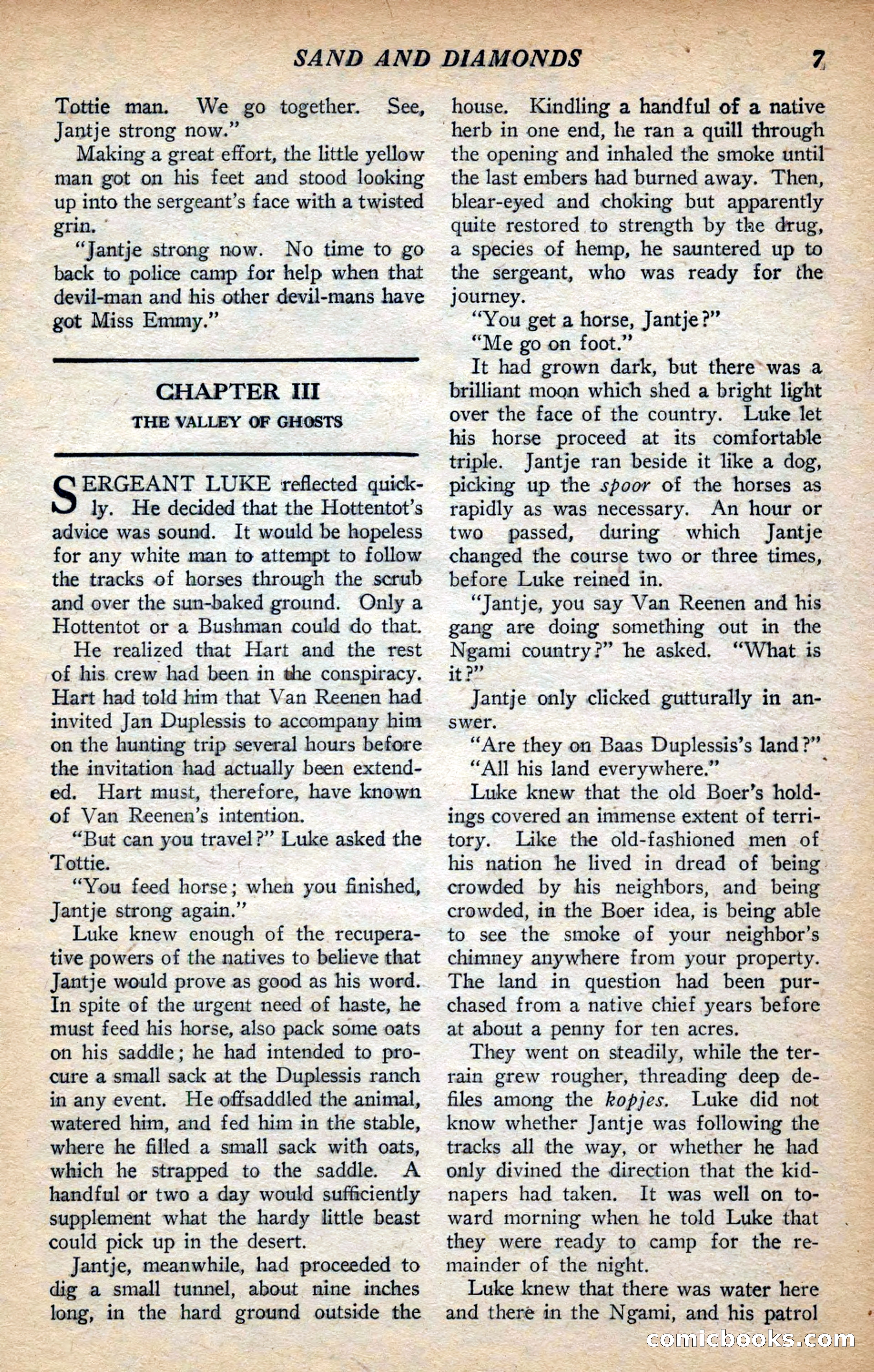 Action Stories, September 1926 — page 15 of 148