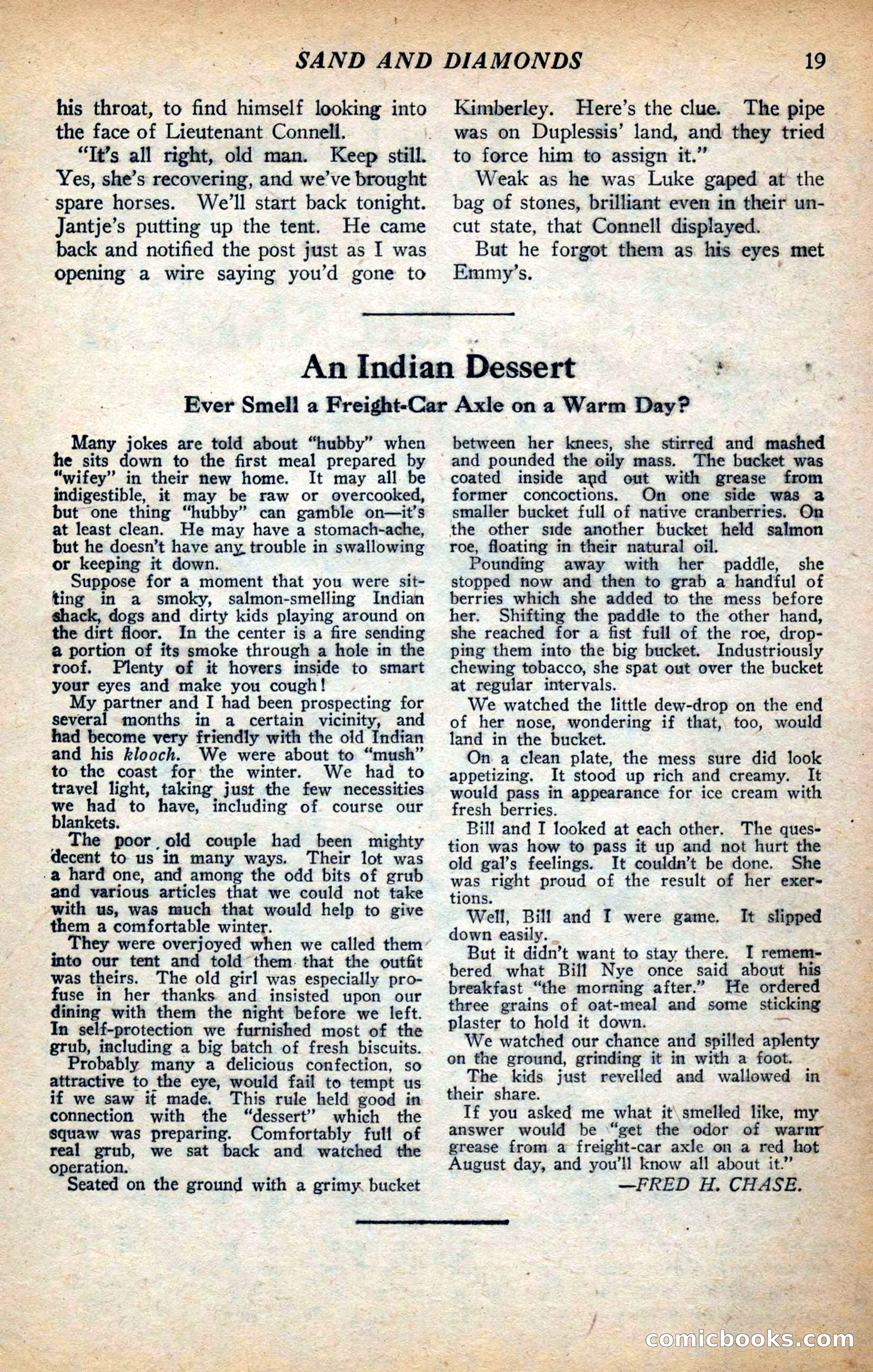Action Stories, September 1926 — page 27 of 148