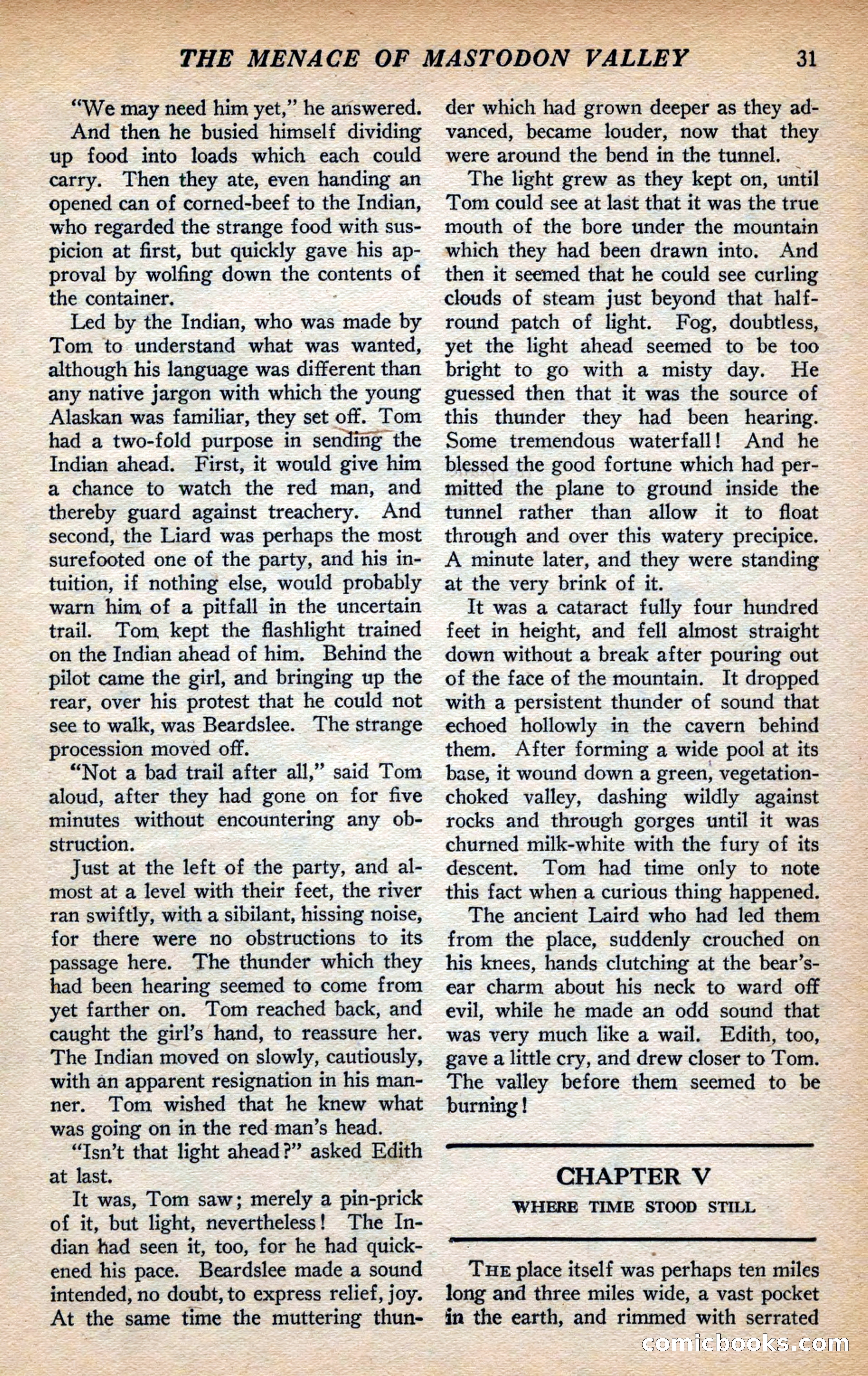 Action Stories, September 1926 — page 39 of 148