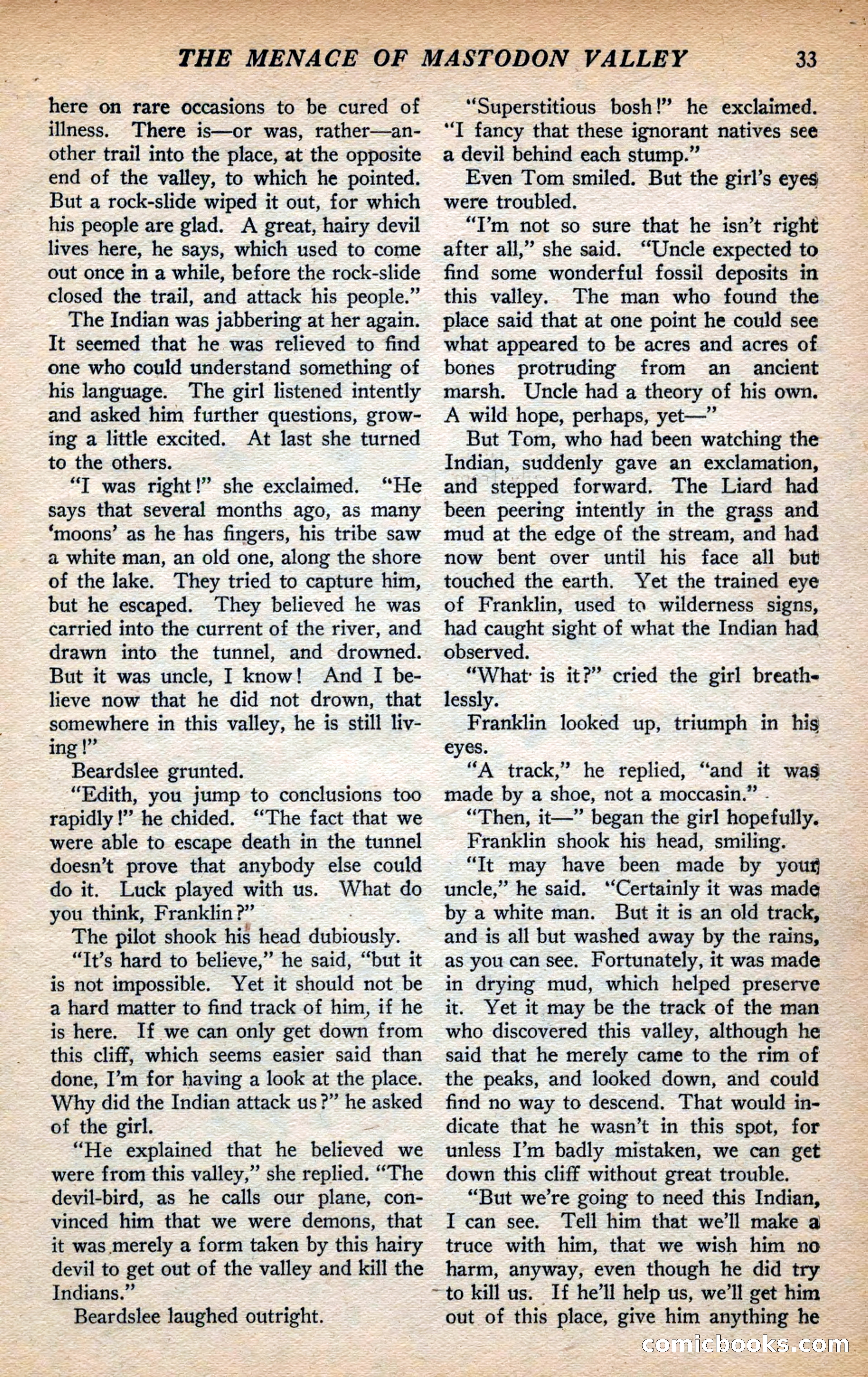 Action Stories, September 1926 — page 41 of 148