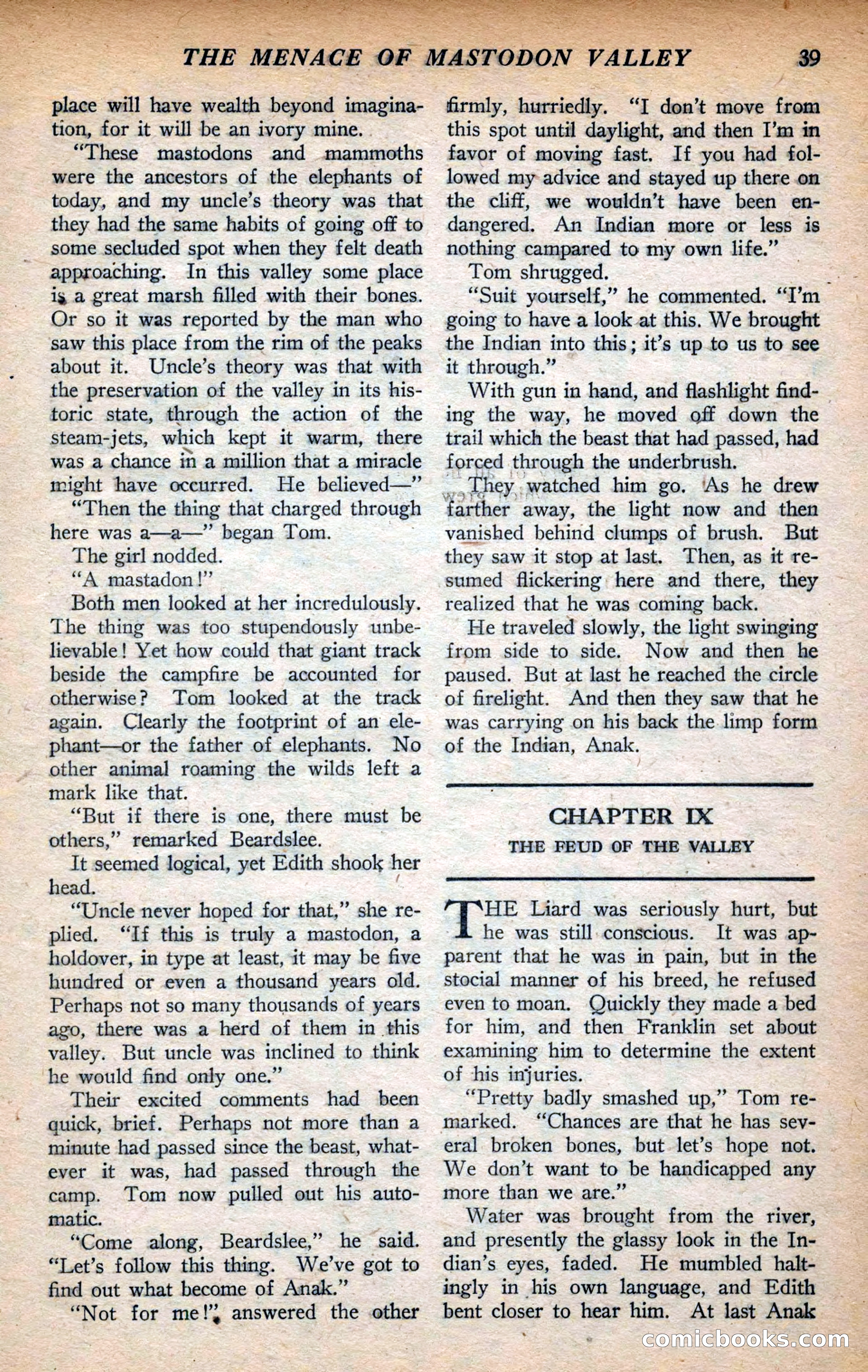 Action Stories, September 1926 — page 47 of 148
