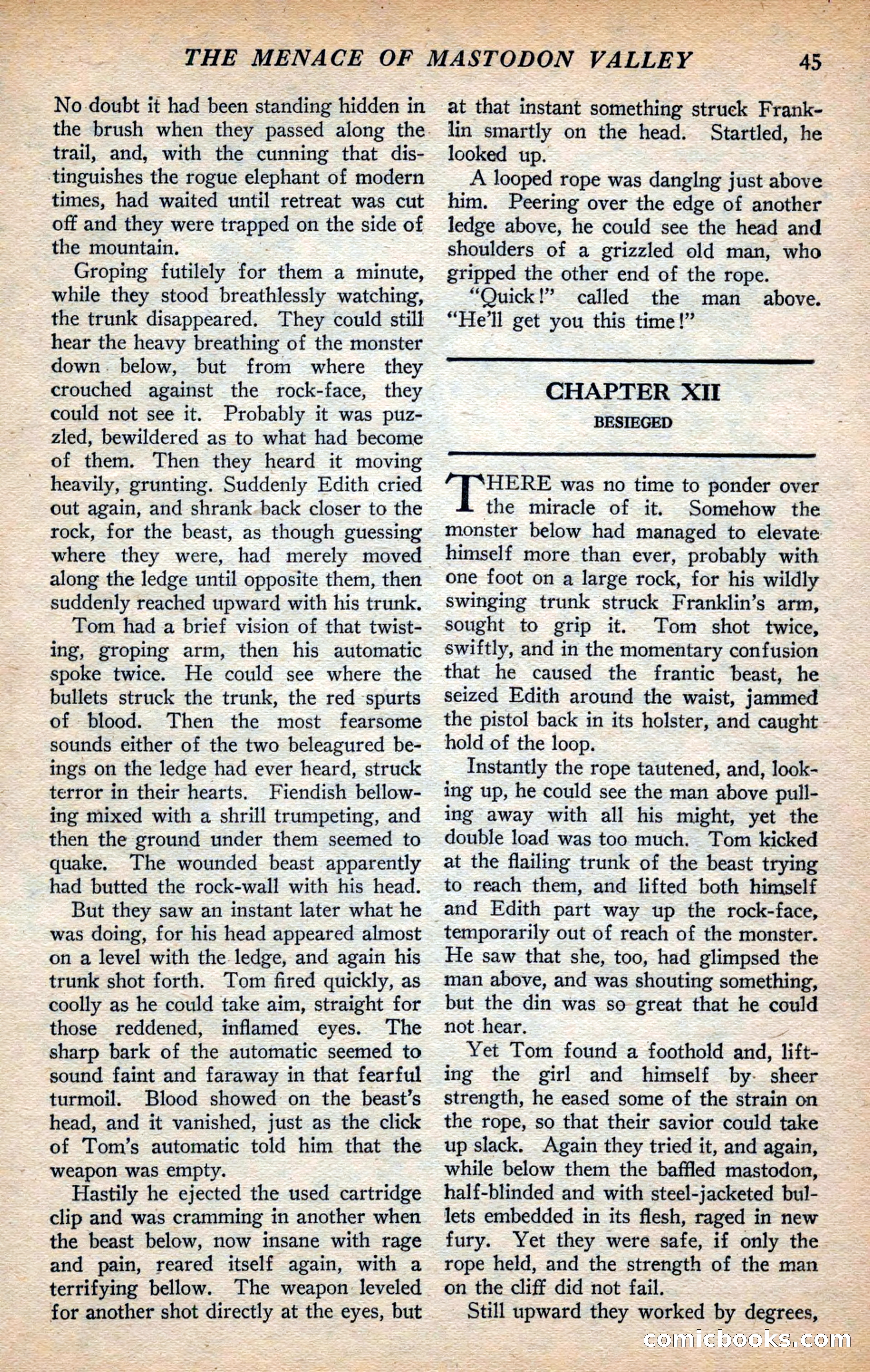 Action Stories, September 1926 — page 53 of 148