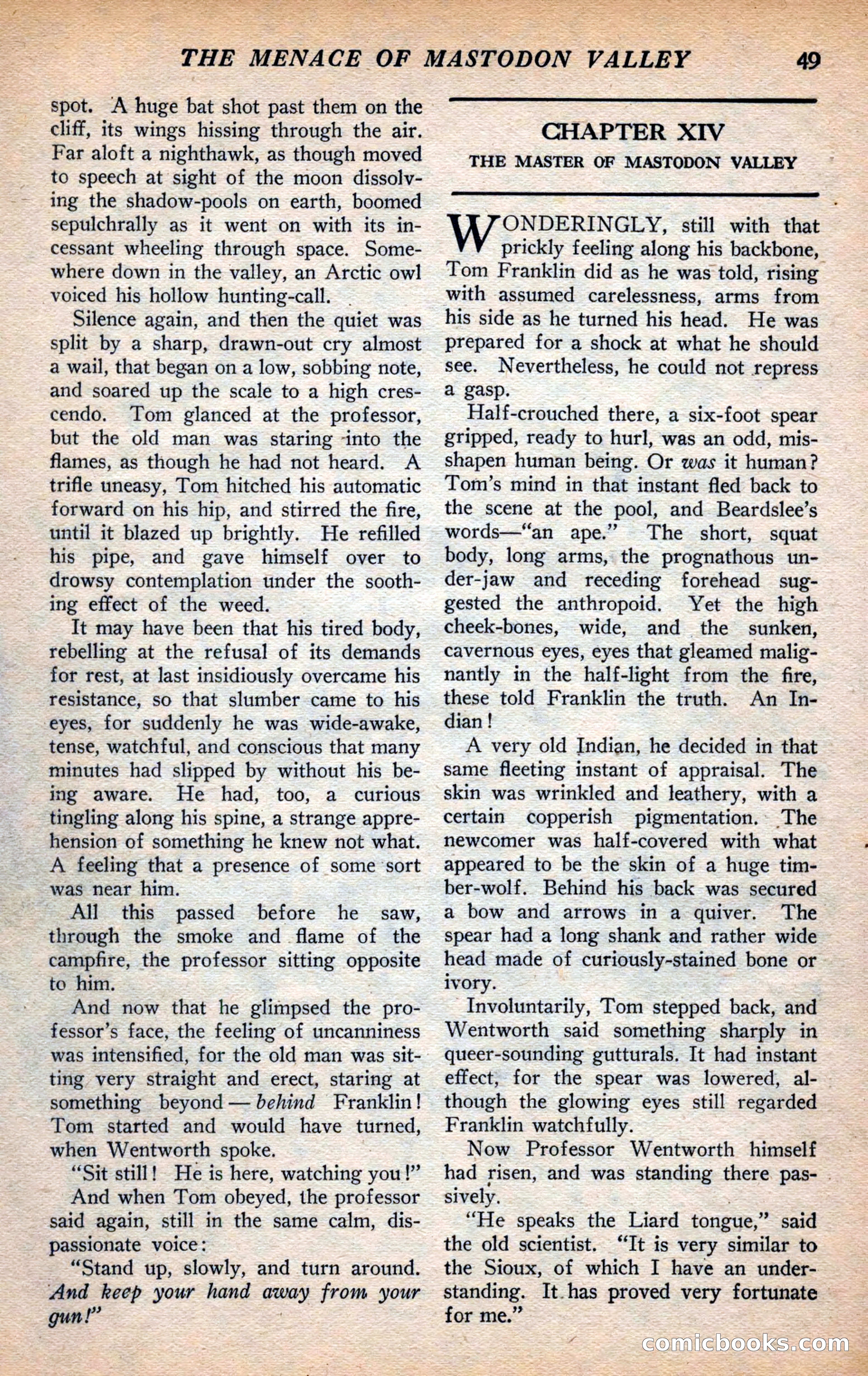 Action Stories, September 1926 — page 57 of 148