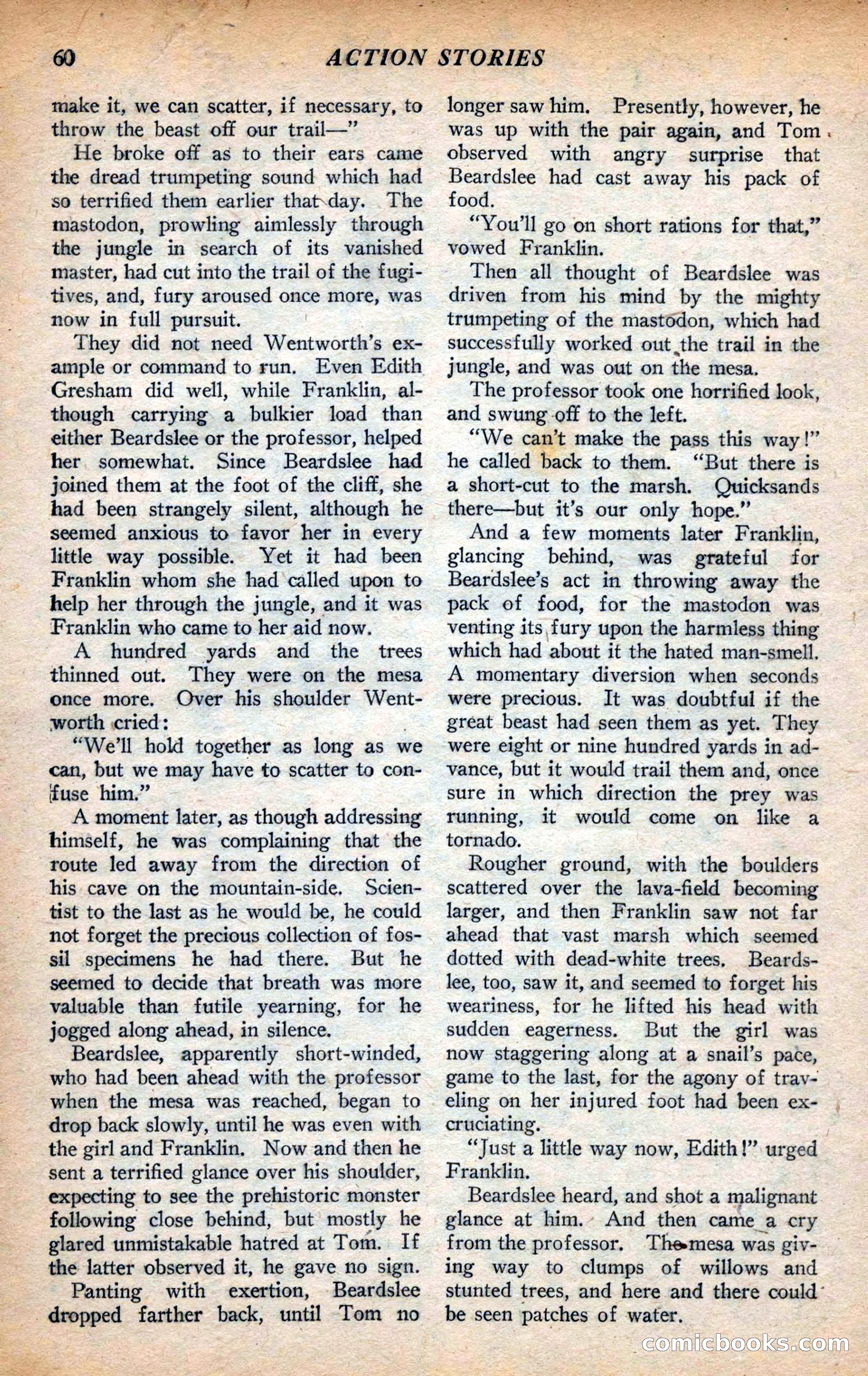 Action Stories, September 1926 — page 68 of 148