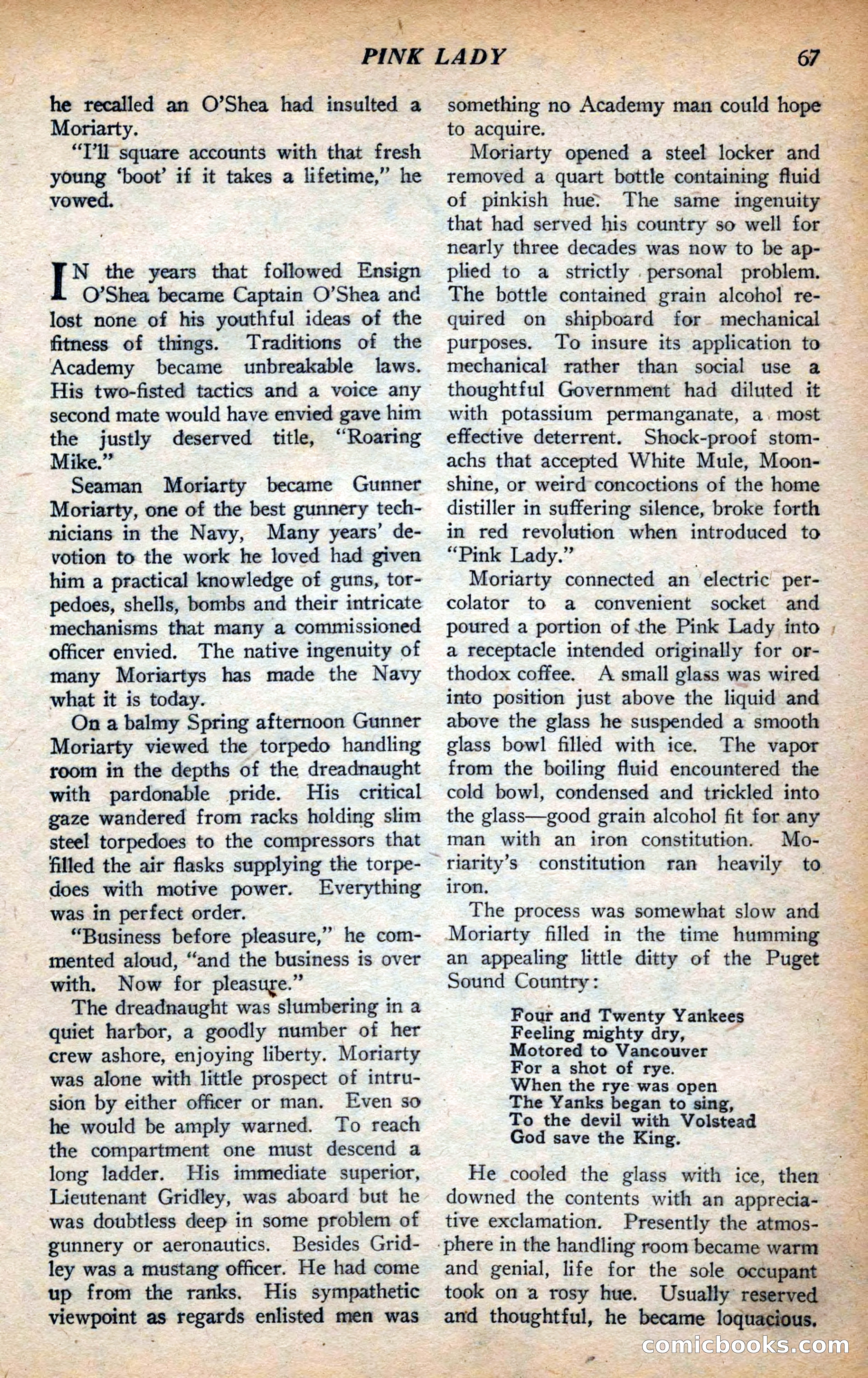 Action Stories, September 1926 — page 75 of 148
