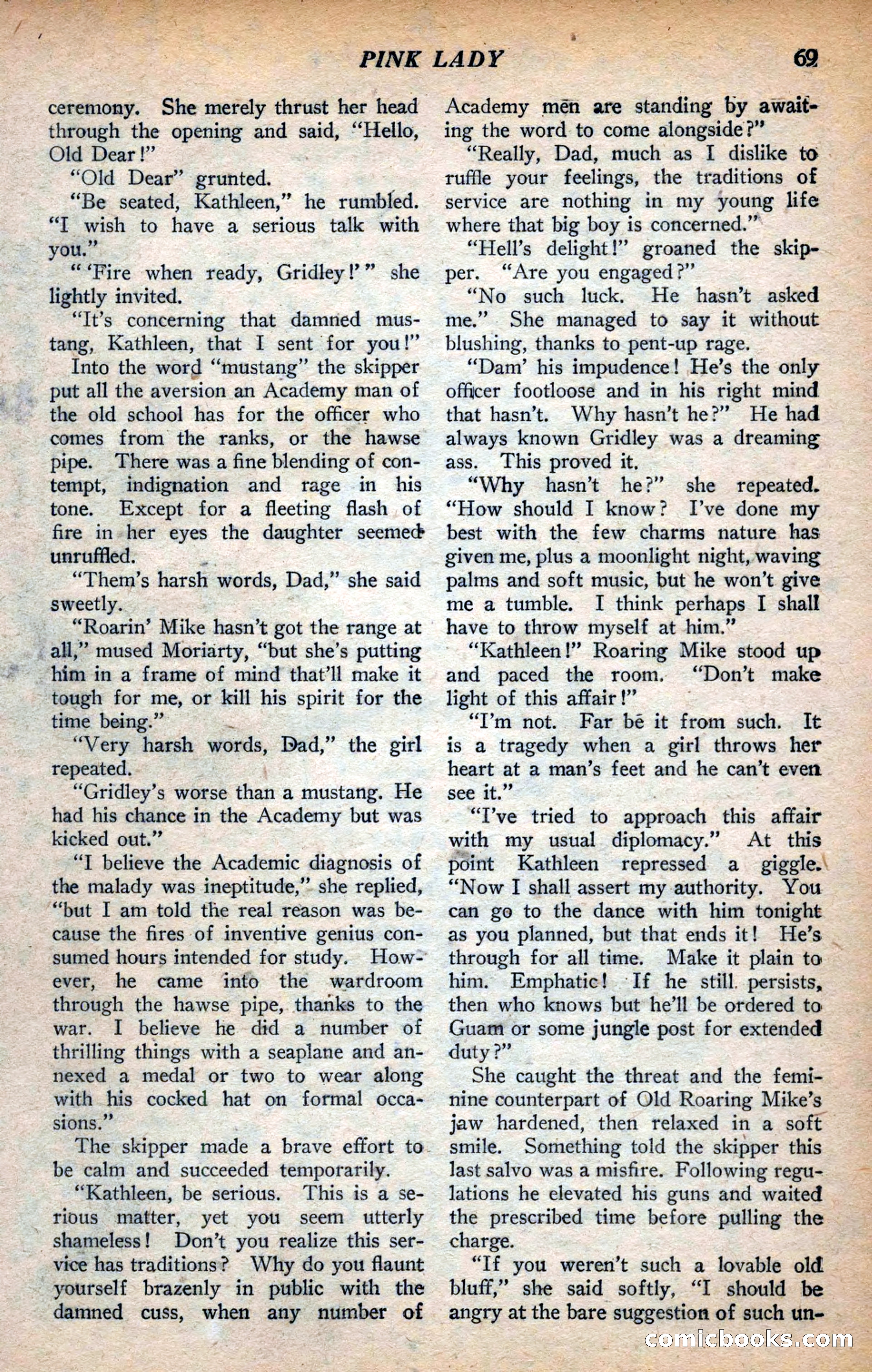 Action Stories, September 1926 — page 77 of 148