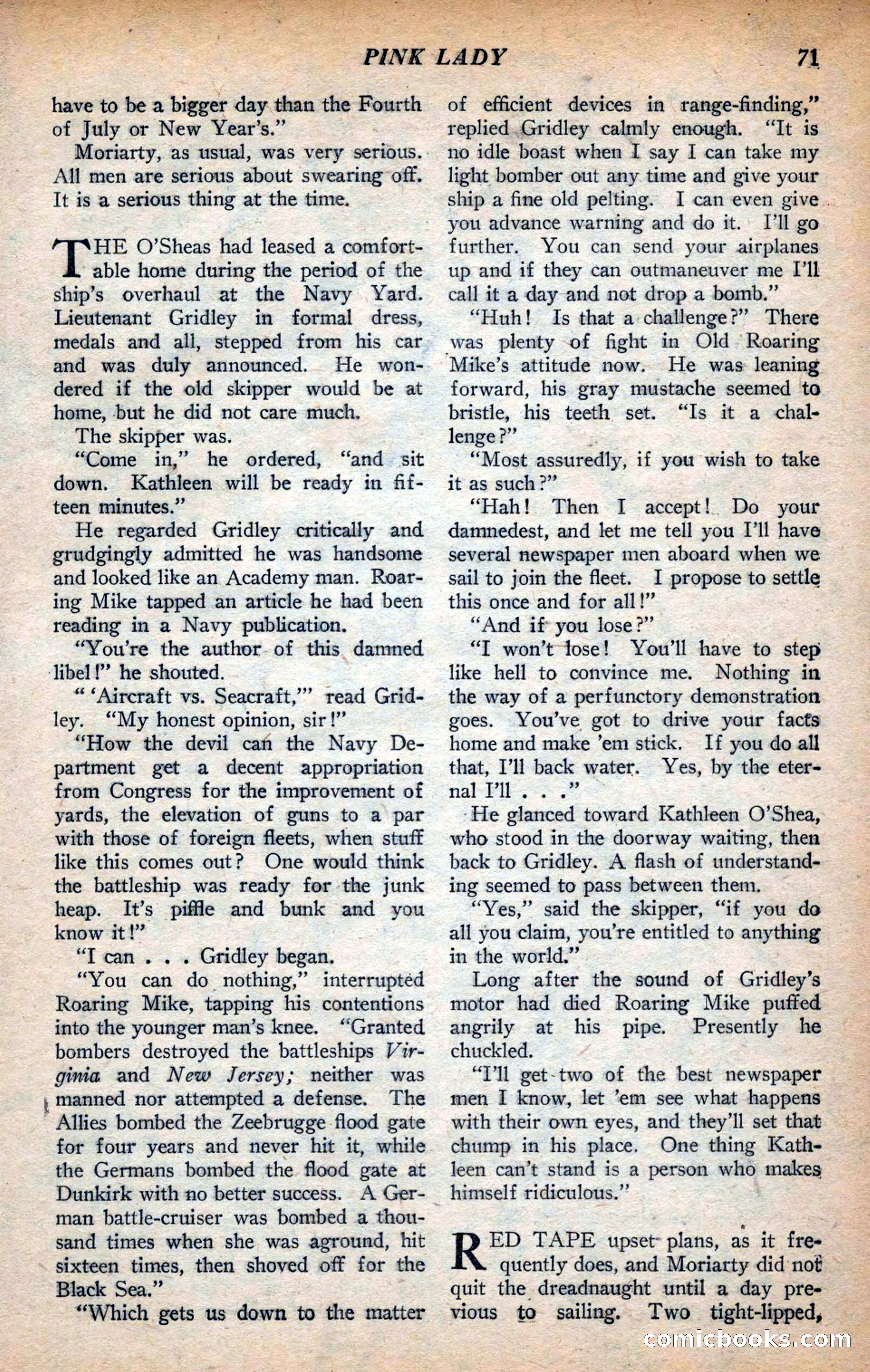 Action Stories, September 1926 — page 79 of 148