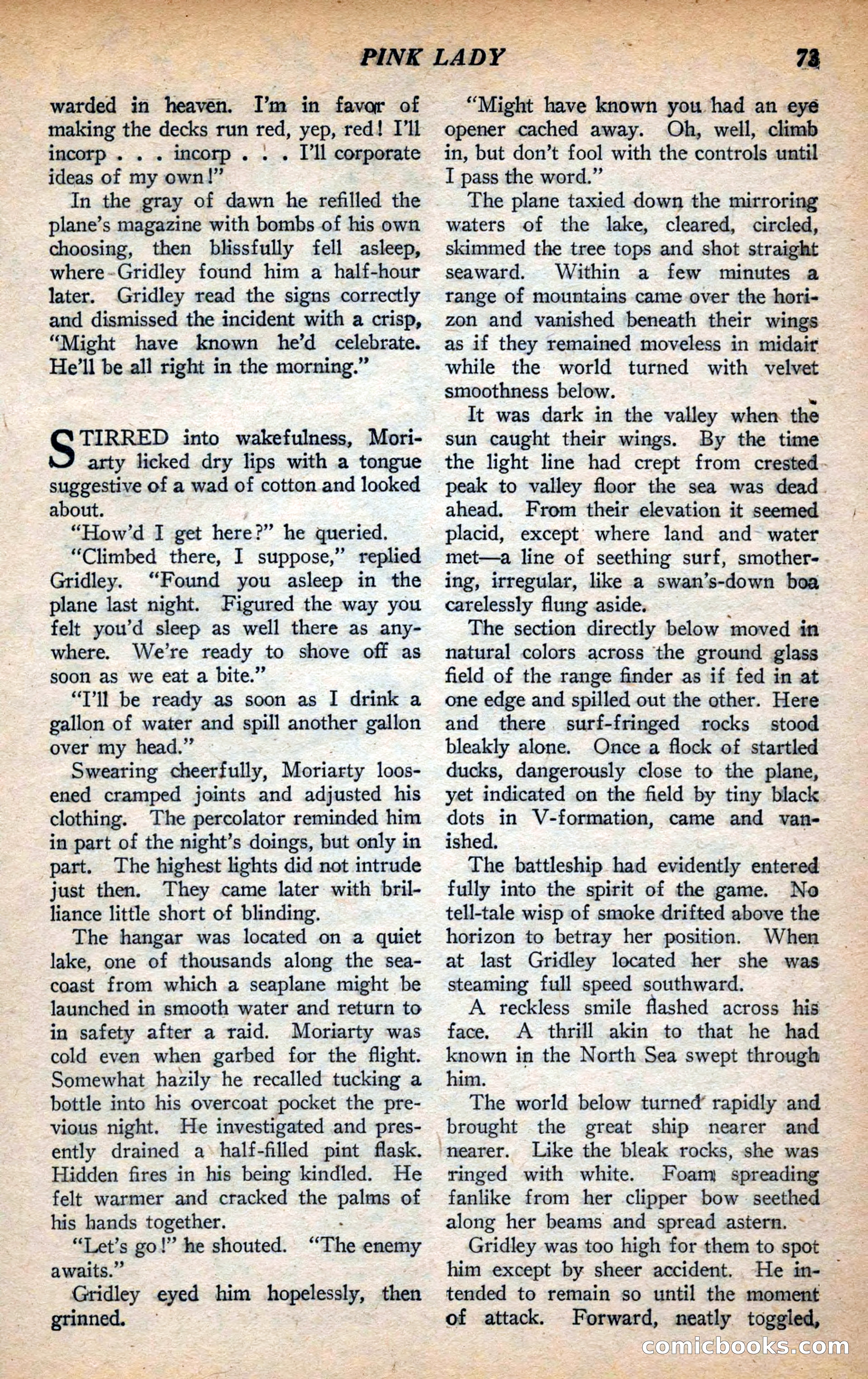 Action Stories, September 1926 — page 81 of 148