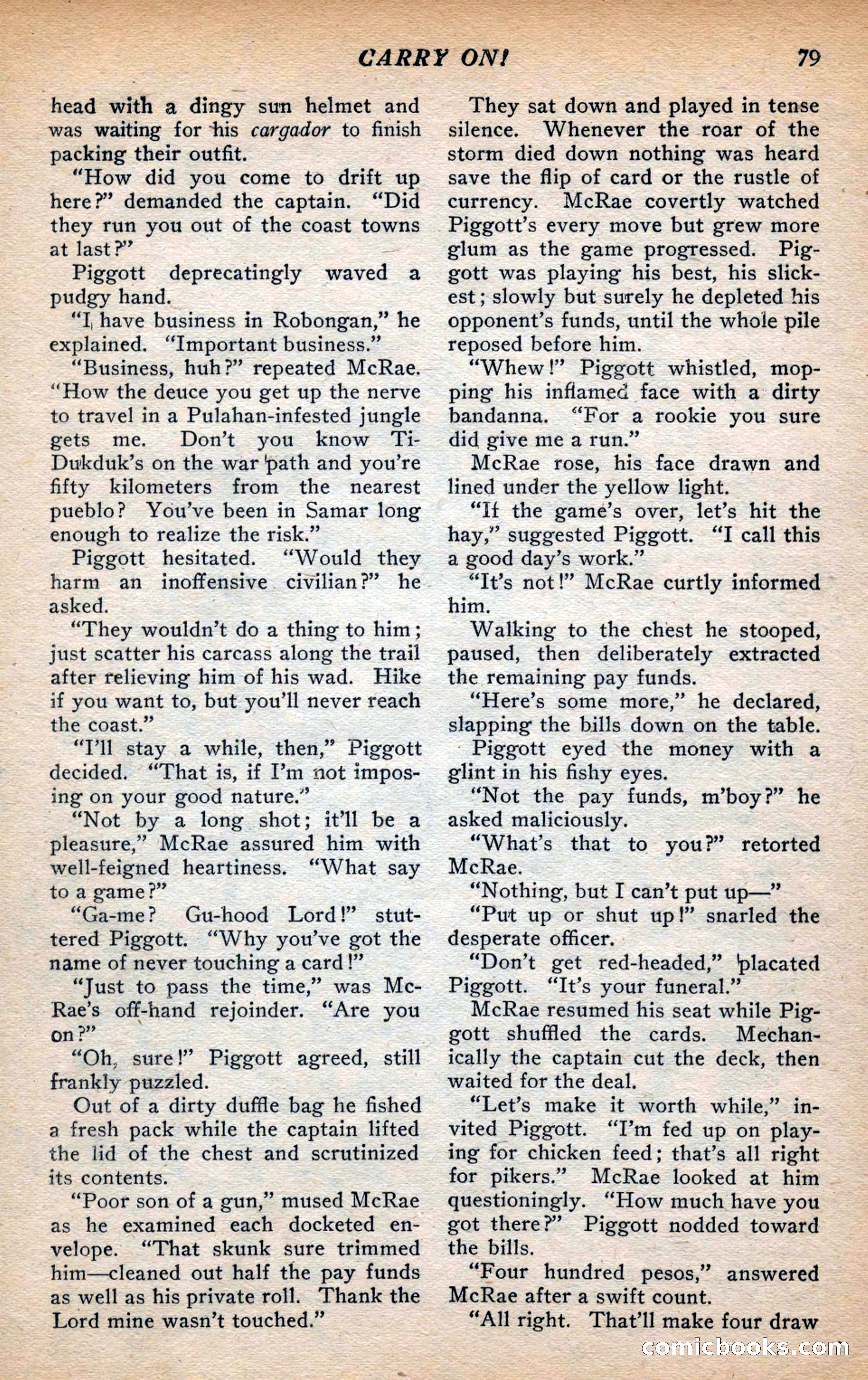 Action Stories, September 1926 — page 87 of 148