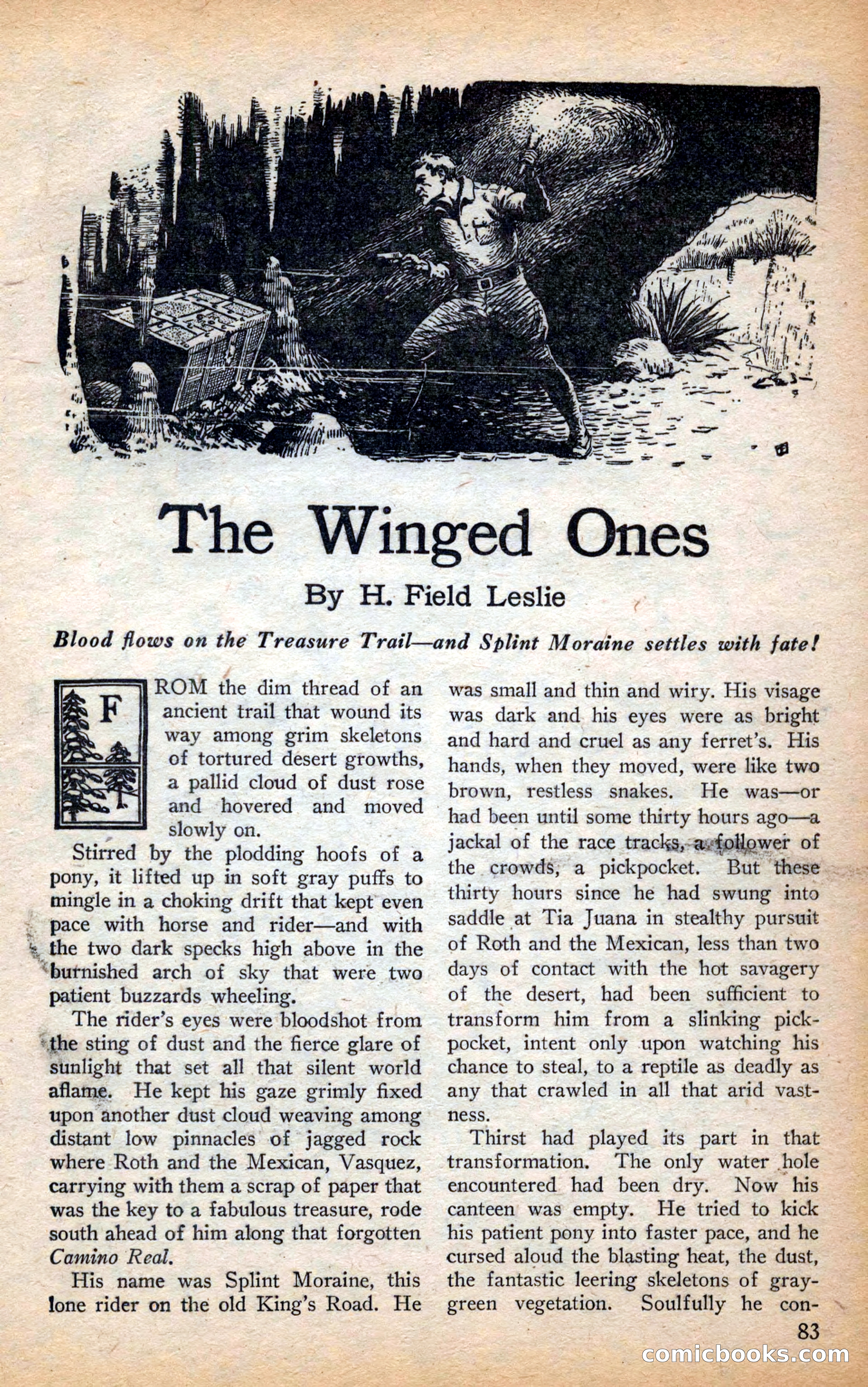 Action Stories, September 1926 — page 91 of 148