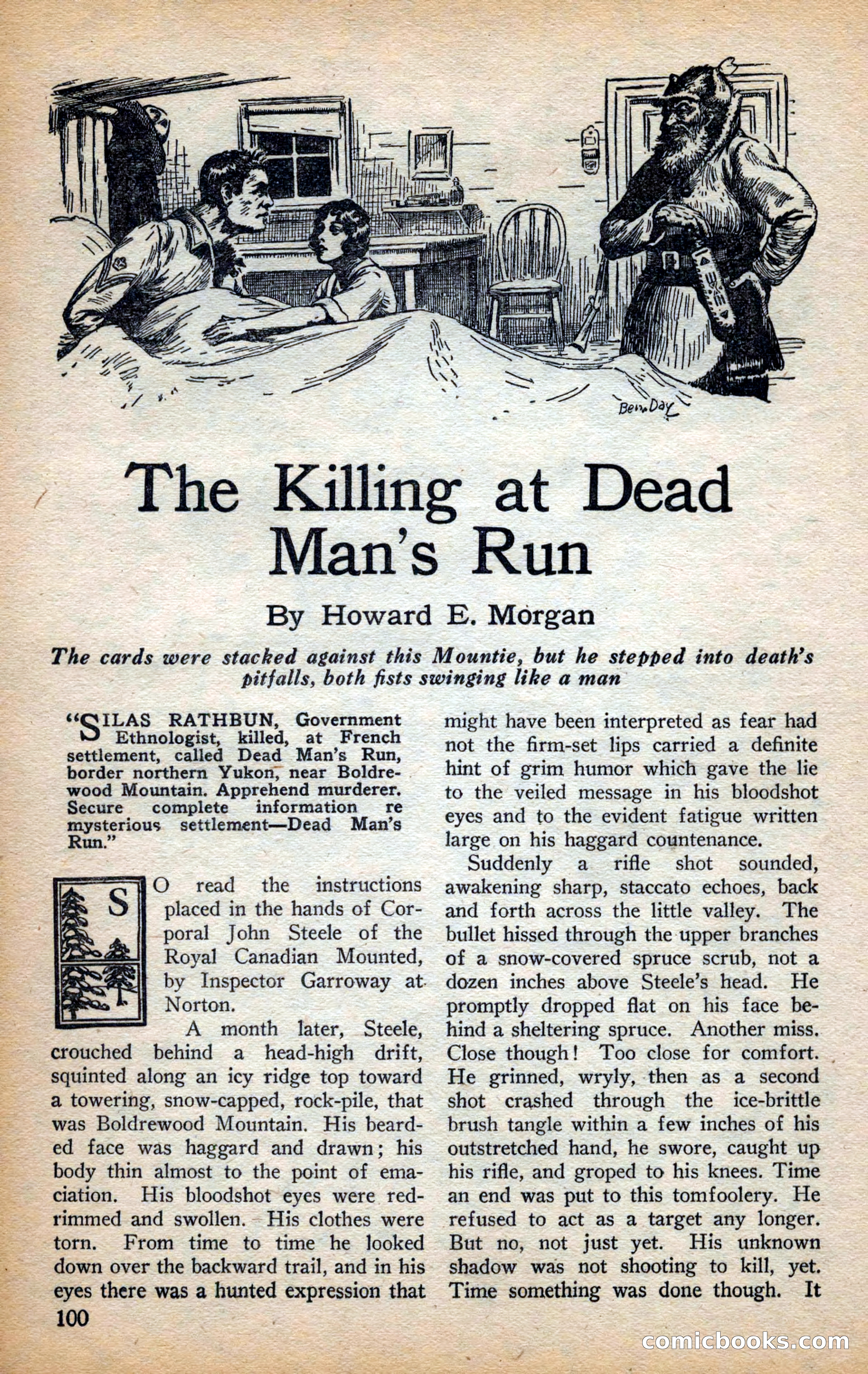 Action Stories, September 1926 — page 108 of 148