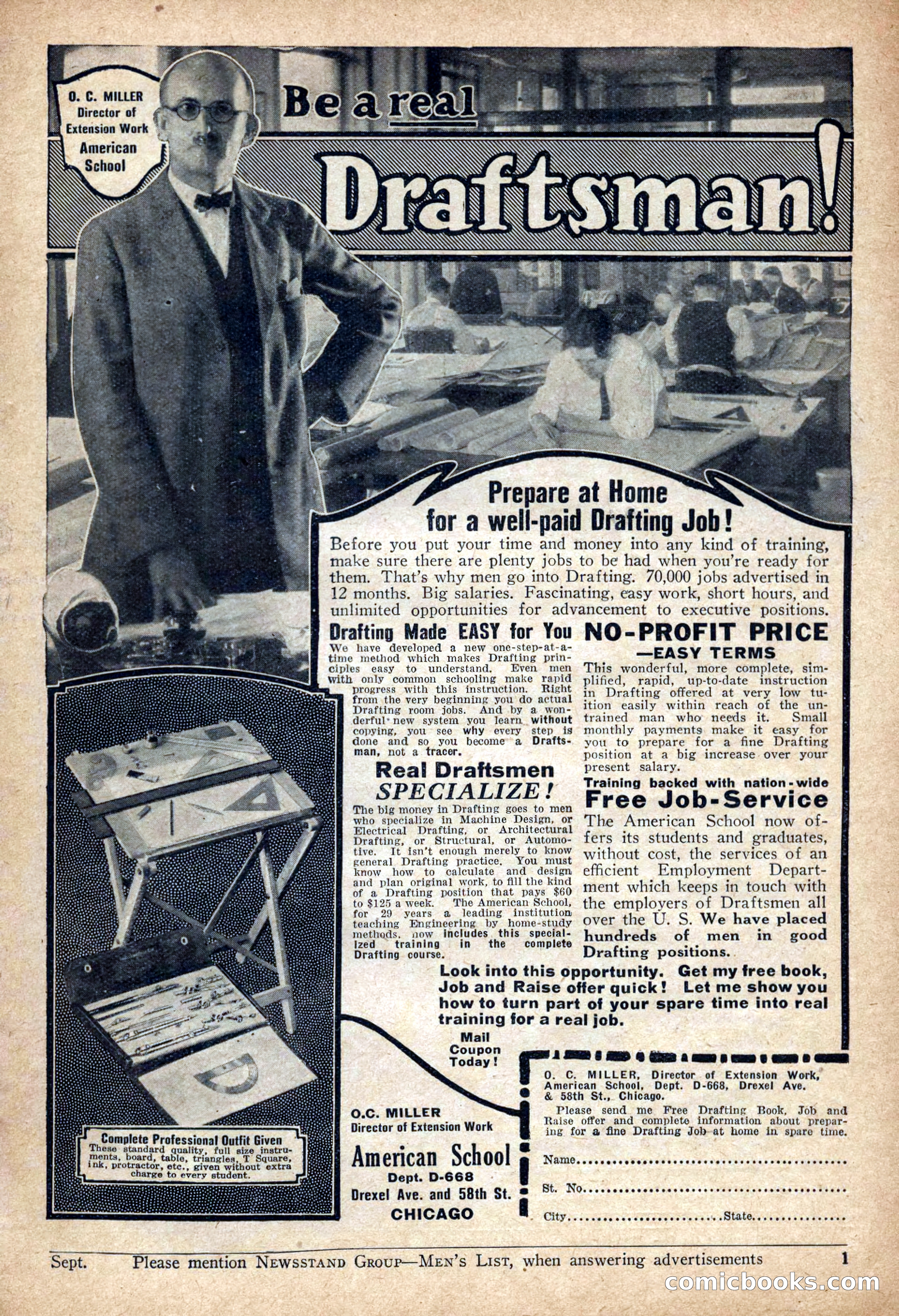 Action Stories, September 1926 — page 131 of 148