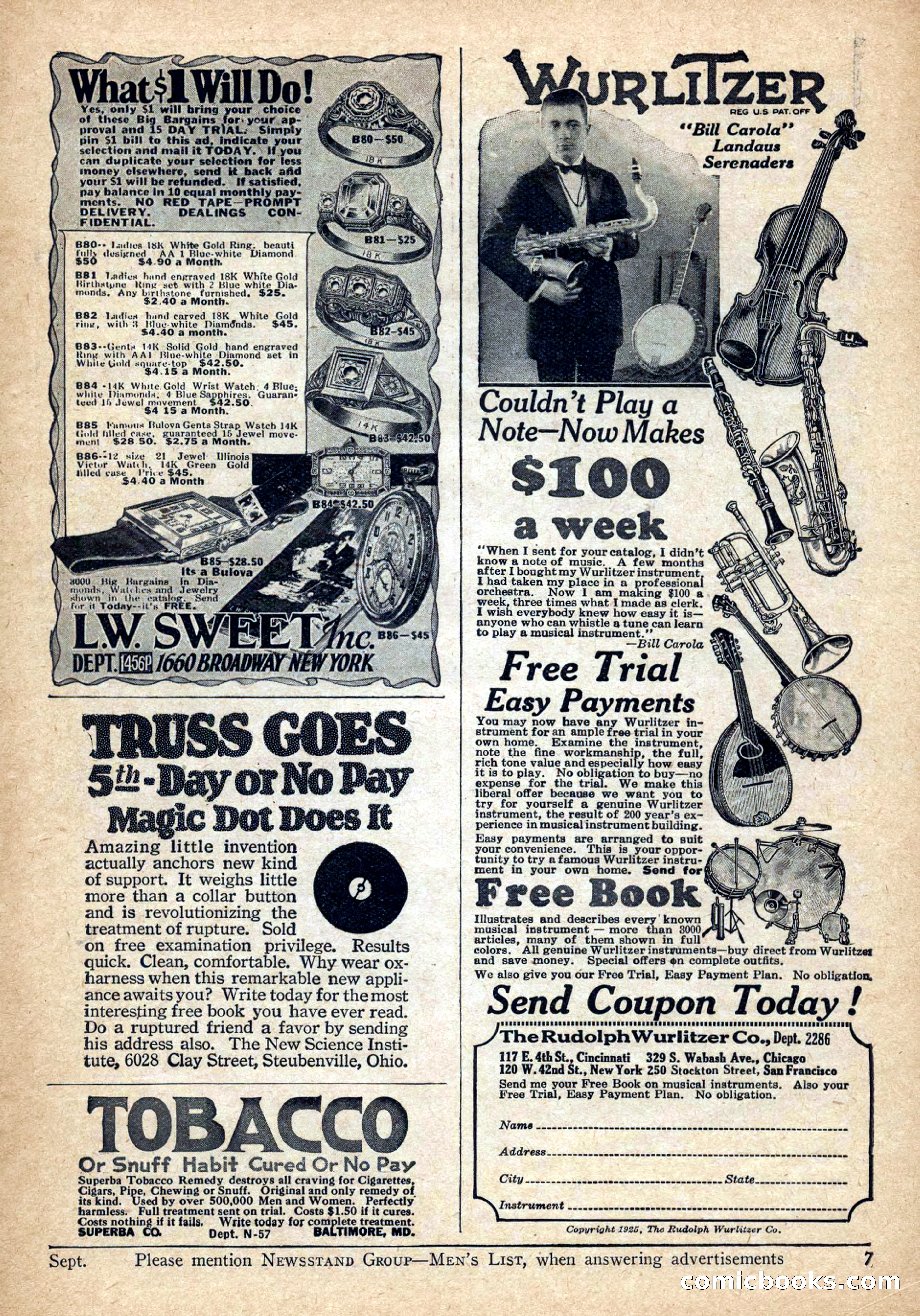 Action Stories, September 1926 — page 137 of 148