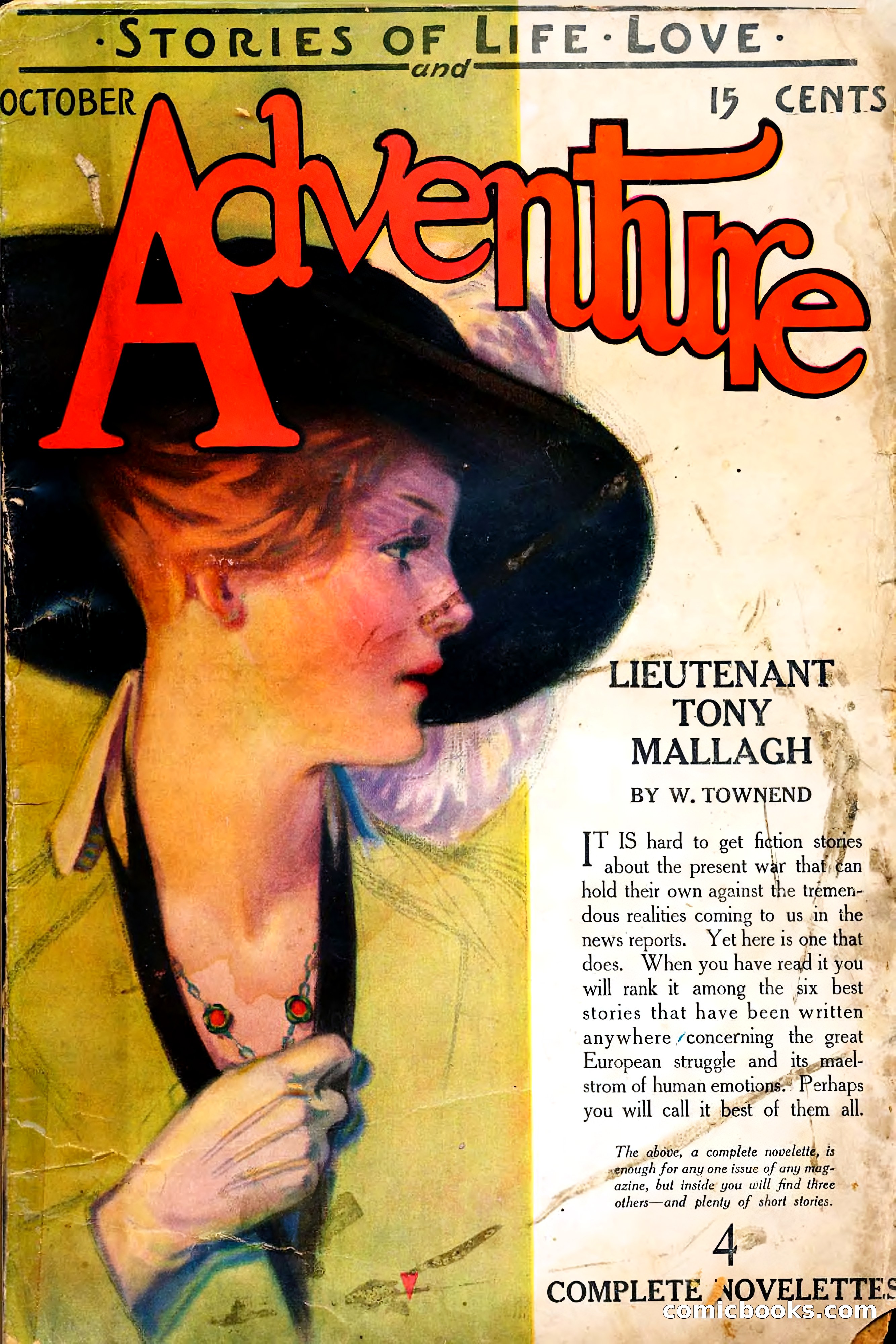 Adventure Magazine, October 1915