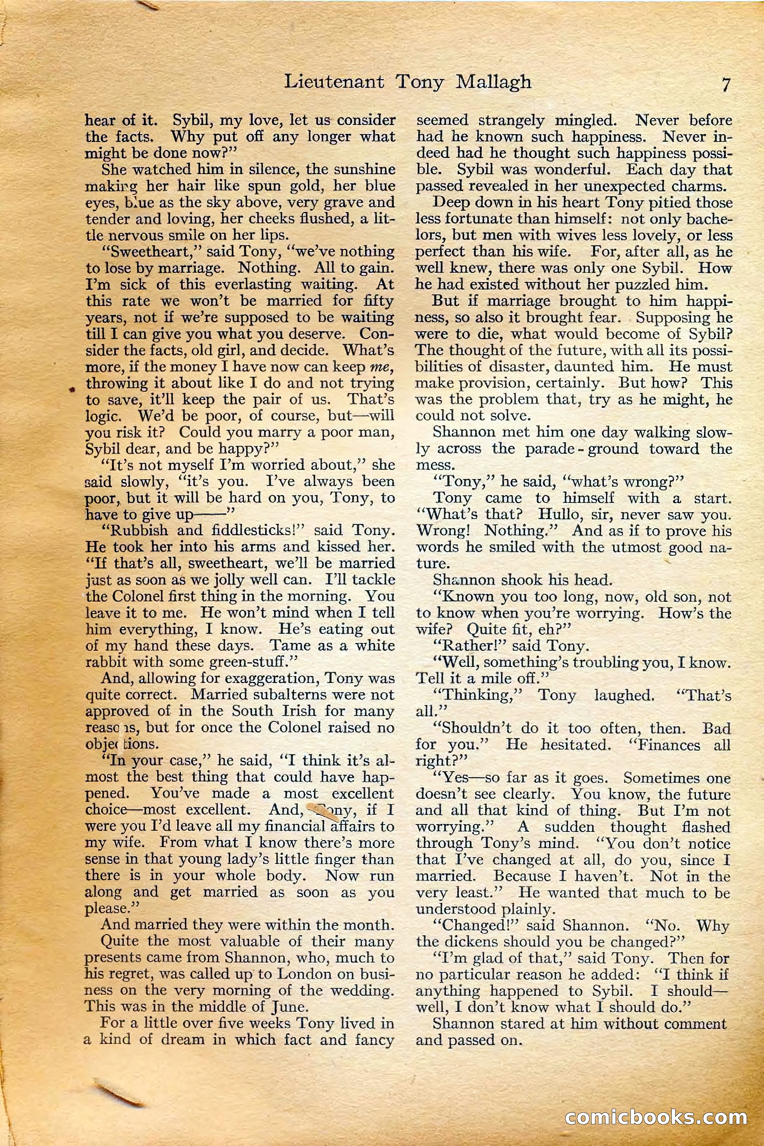 Adventure Magazine, October 1915 — page 9 of 228
