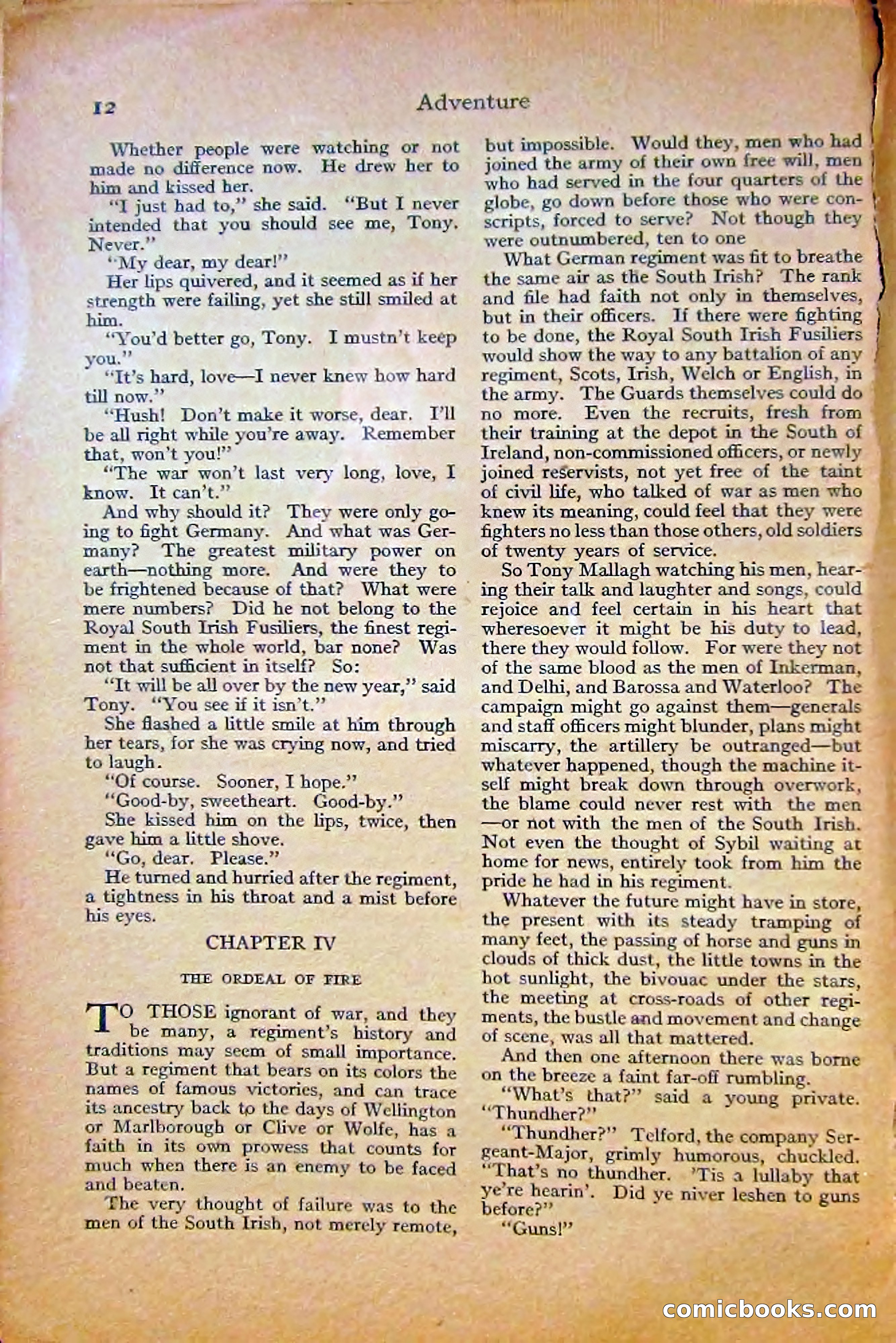 Adventure Magazine, October 1915 — page 14 of 228
