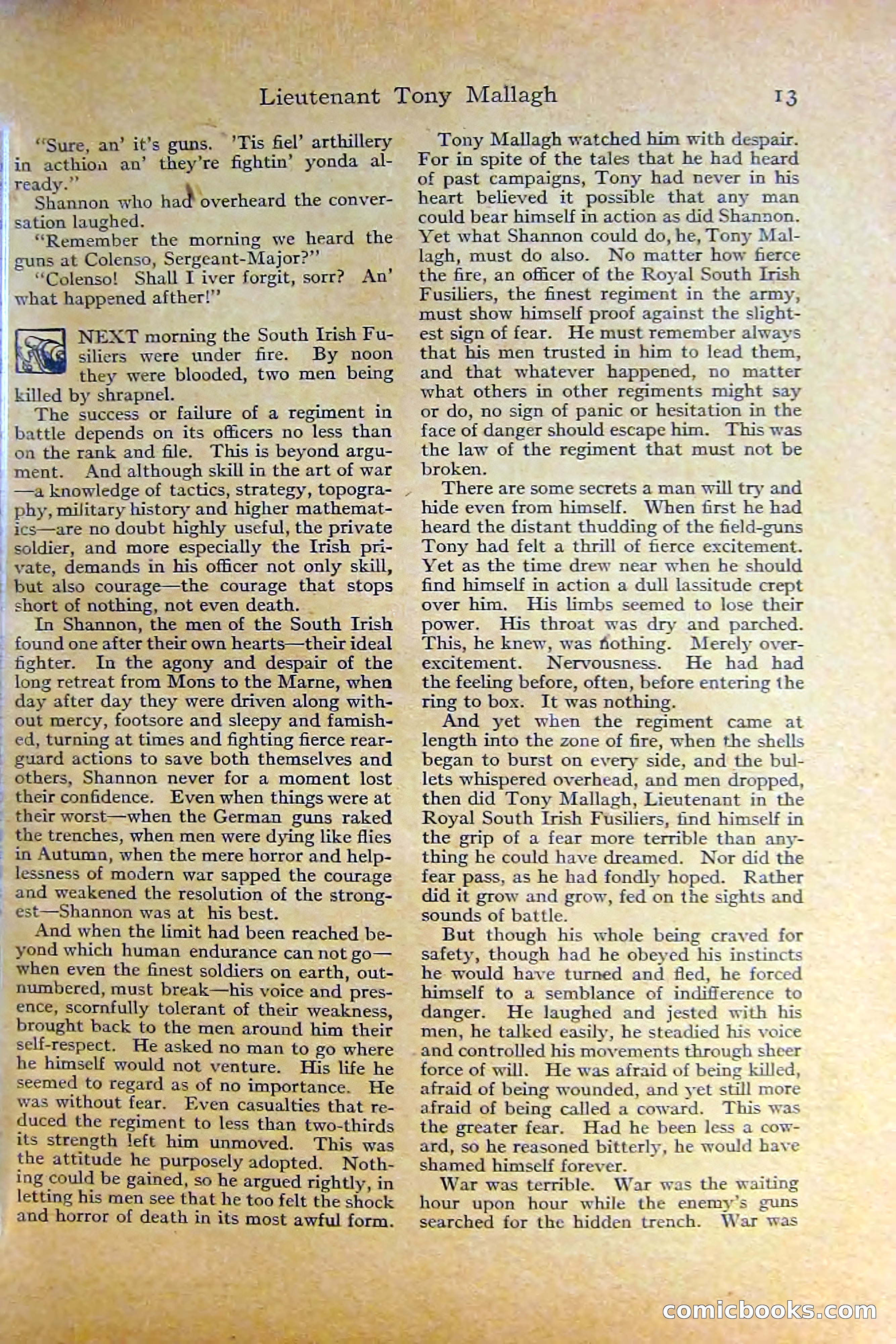 Adventure Magazine, October 1915 — page 15 of 228