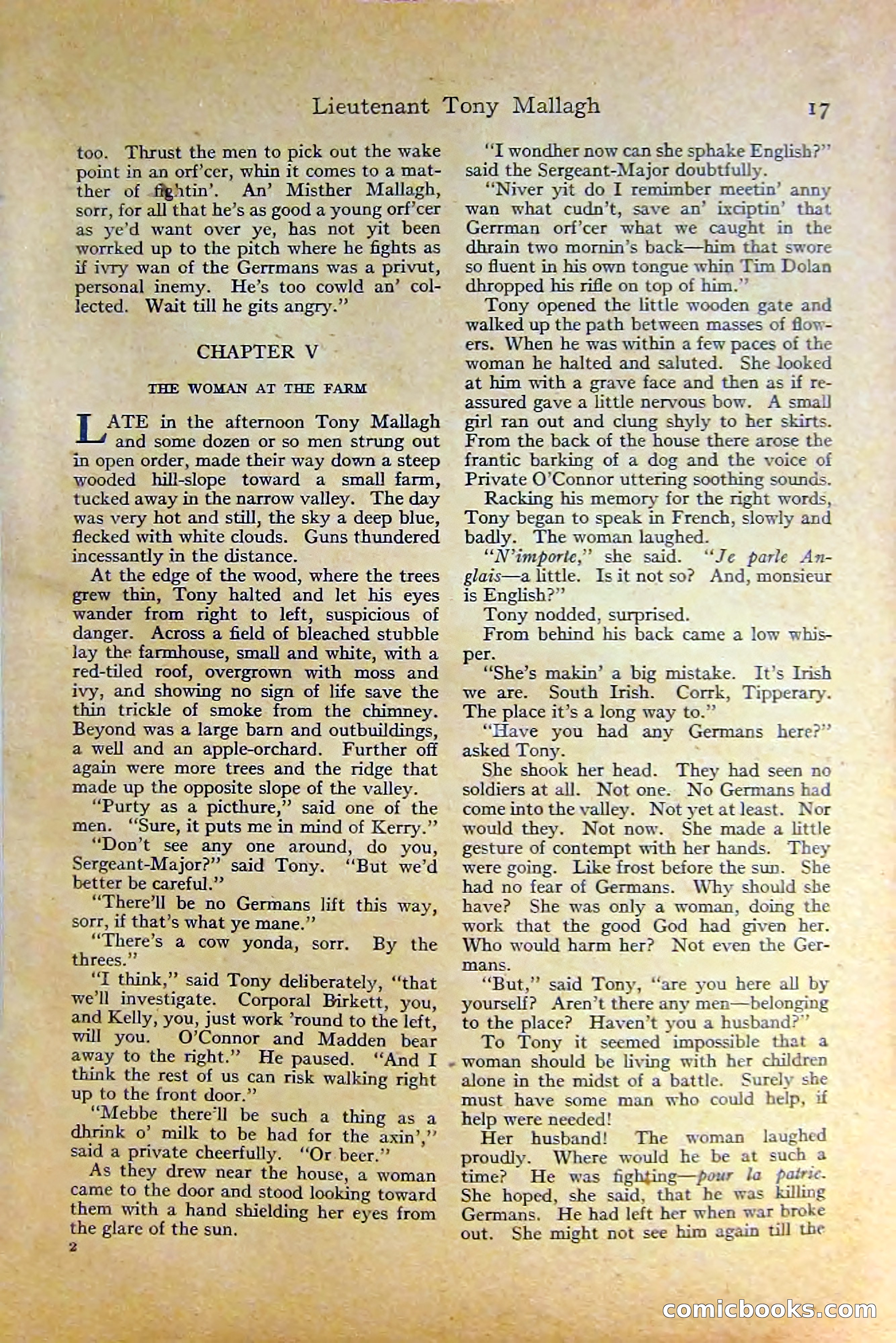 Adventure Magazine, October 1915 — page 19 of 228