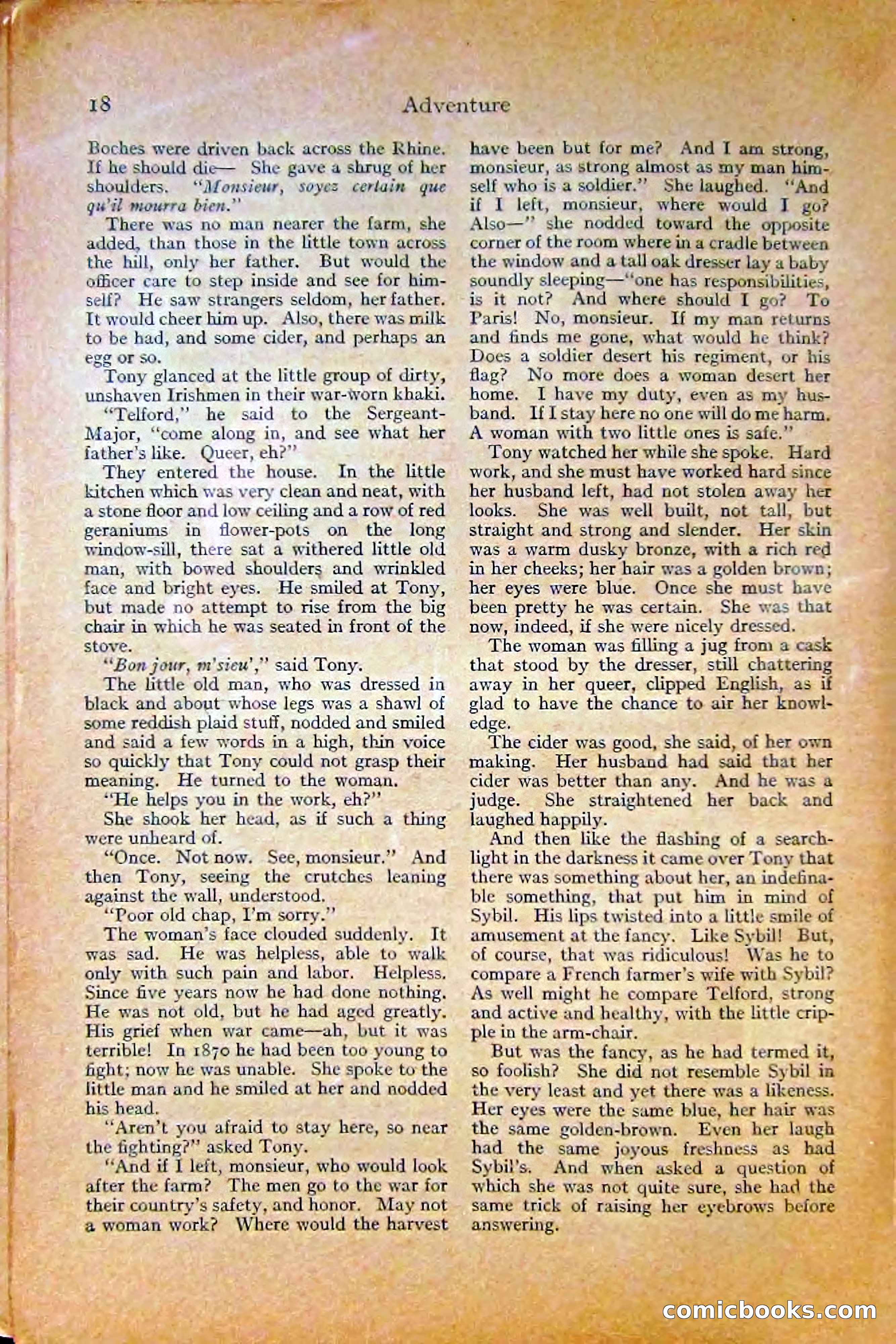 Adventure Magazine, October 1915 — page 20 of 228