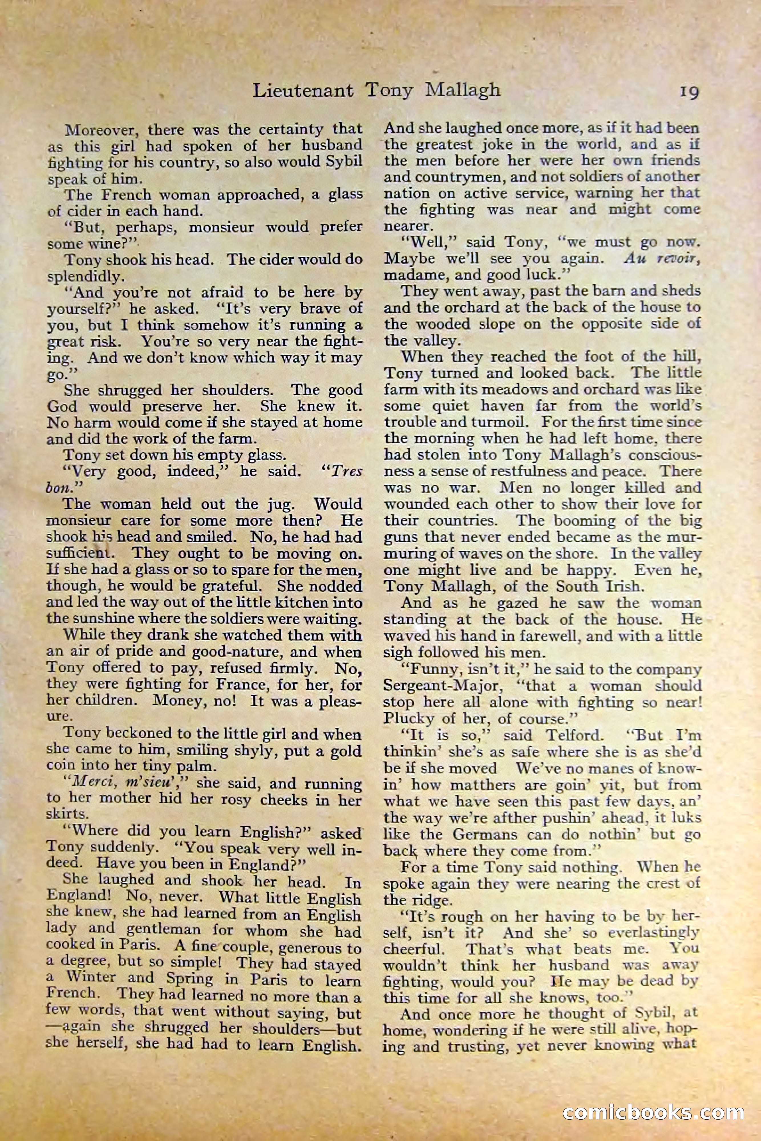 Adventure Magazine, October 1915 — page 21 of 228