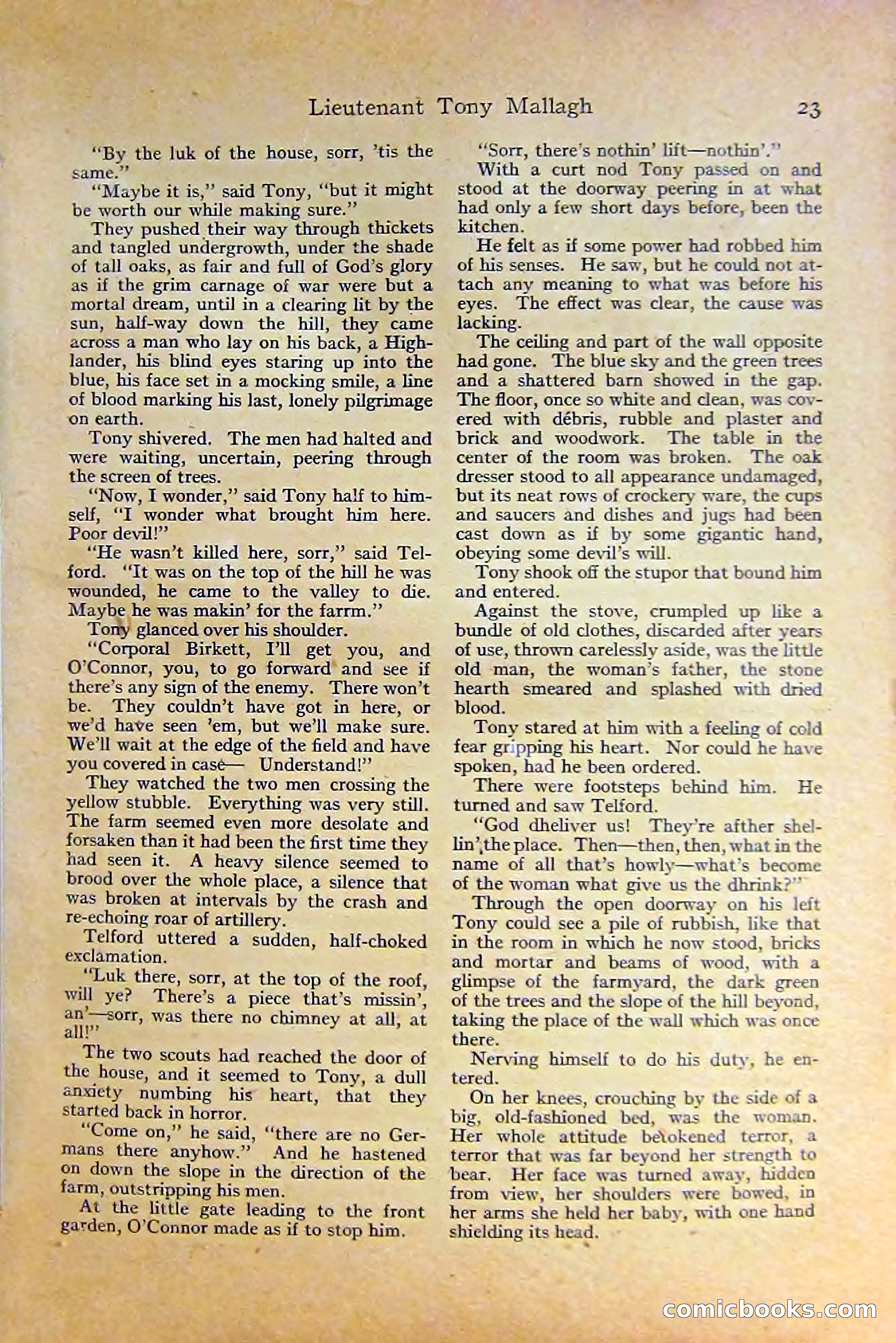 Adventure Magazine, October 1915 — page 25 of 228