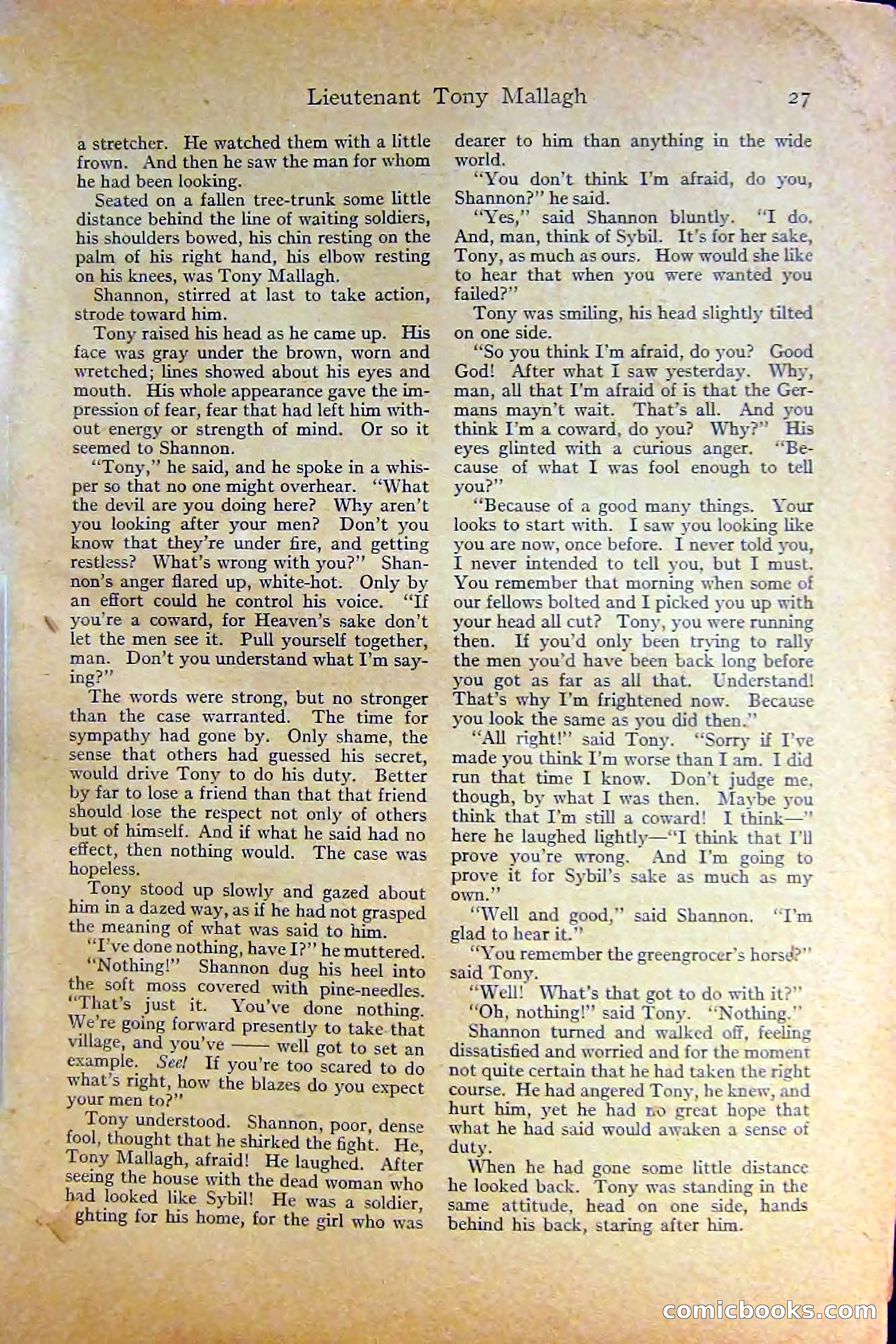 Adventure Magazine, October 1915 — page 29 of 228