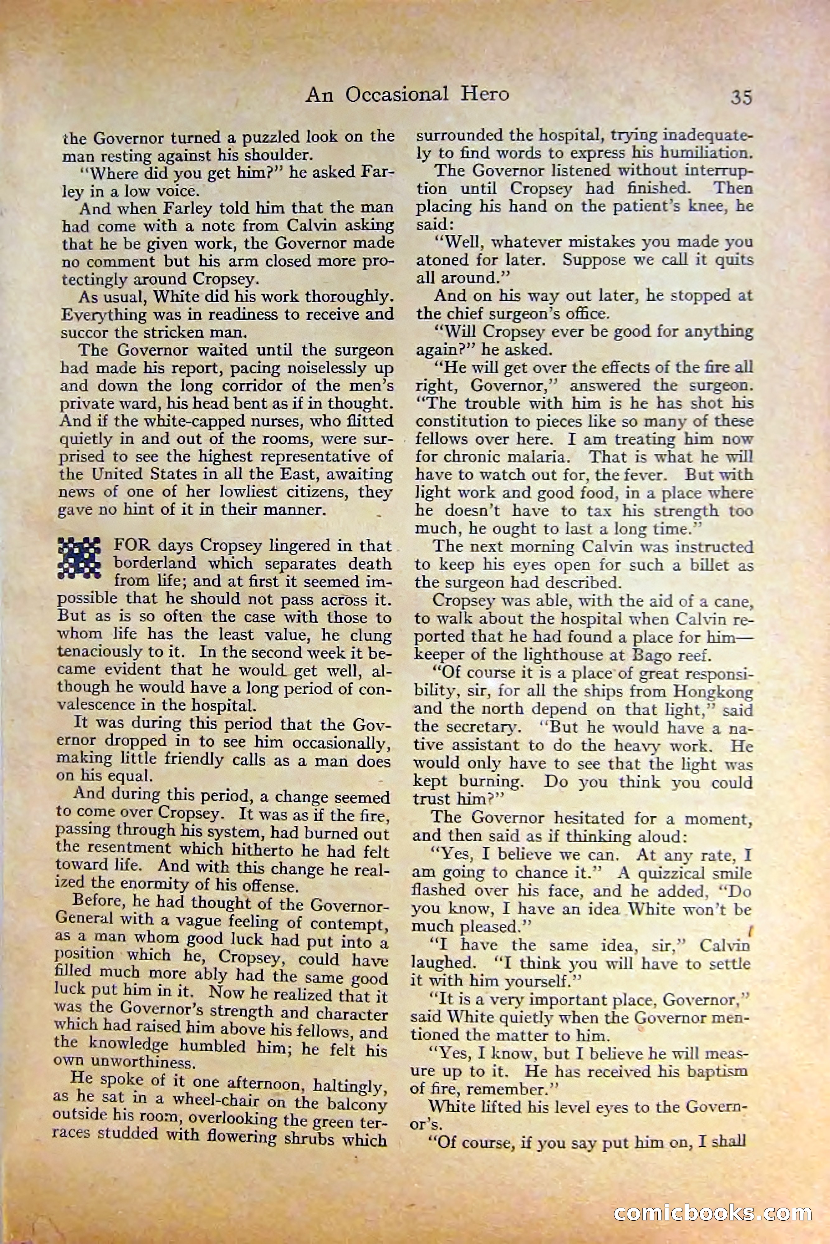 Adventure Magazine, October 1915 — page 37 of 228