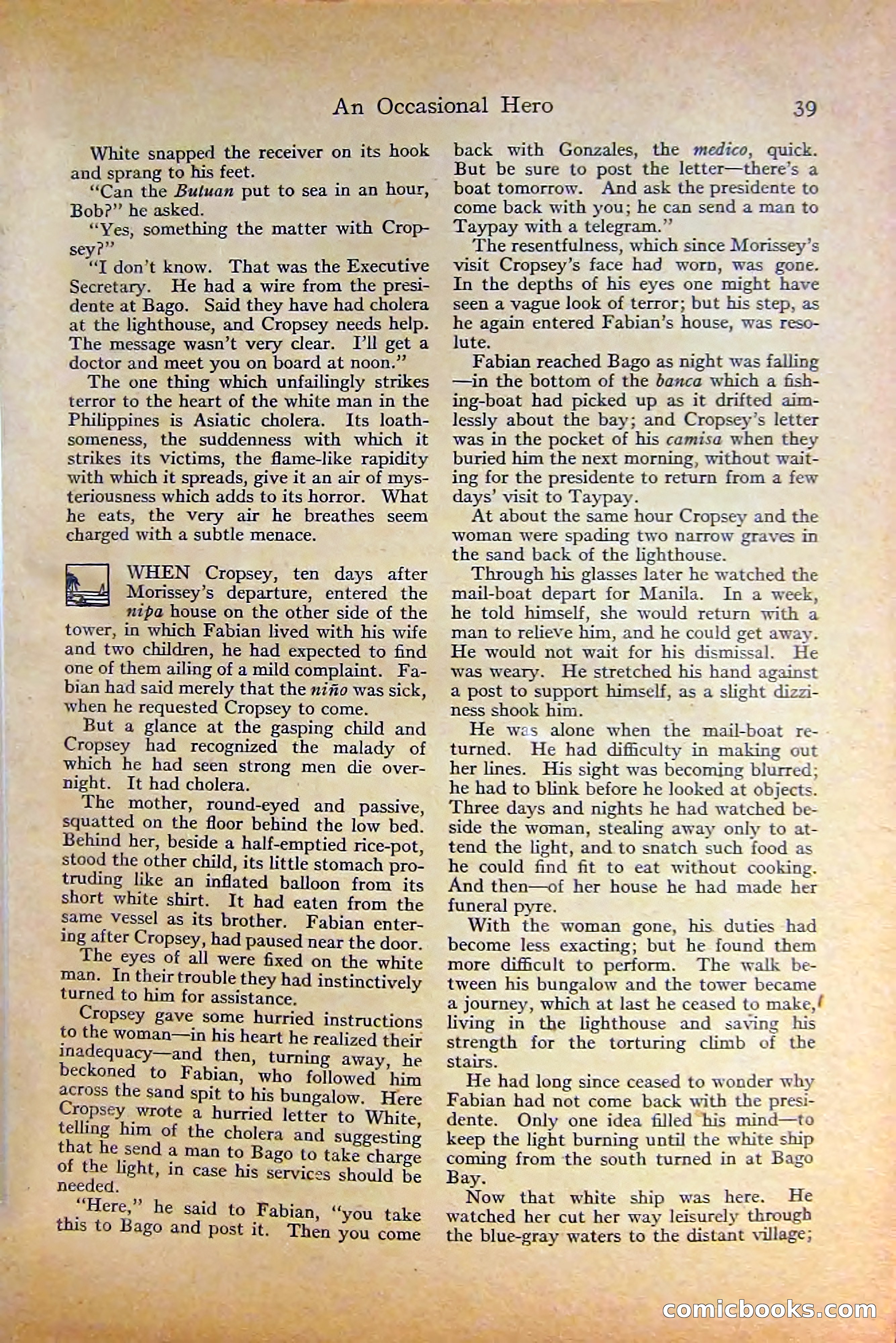Adventure Magazine, October 1915 — page 41 of 228
