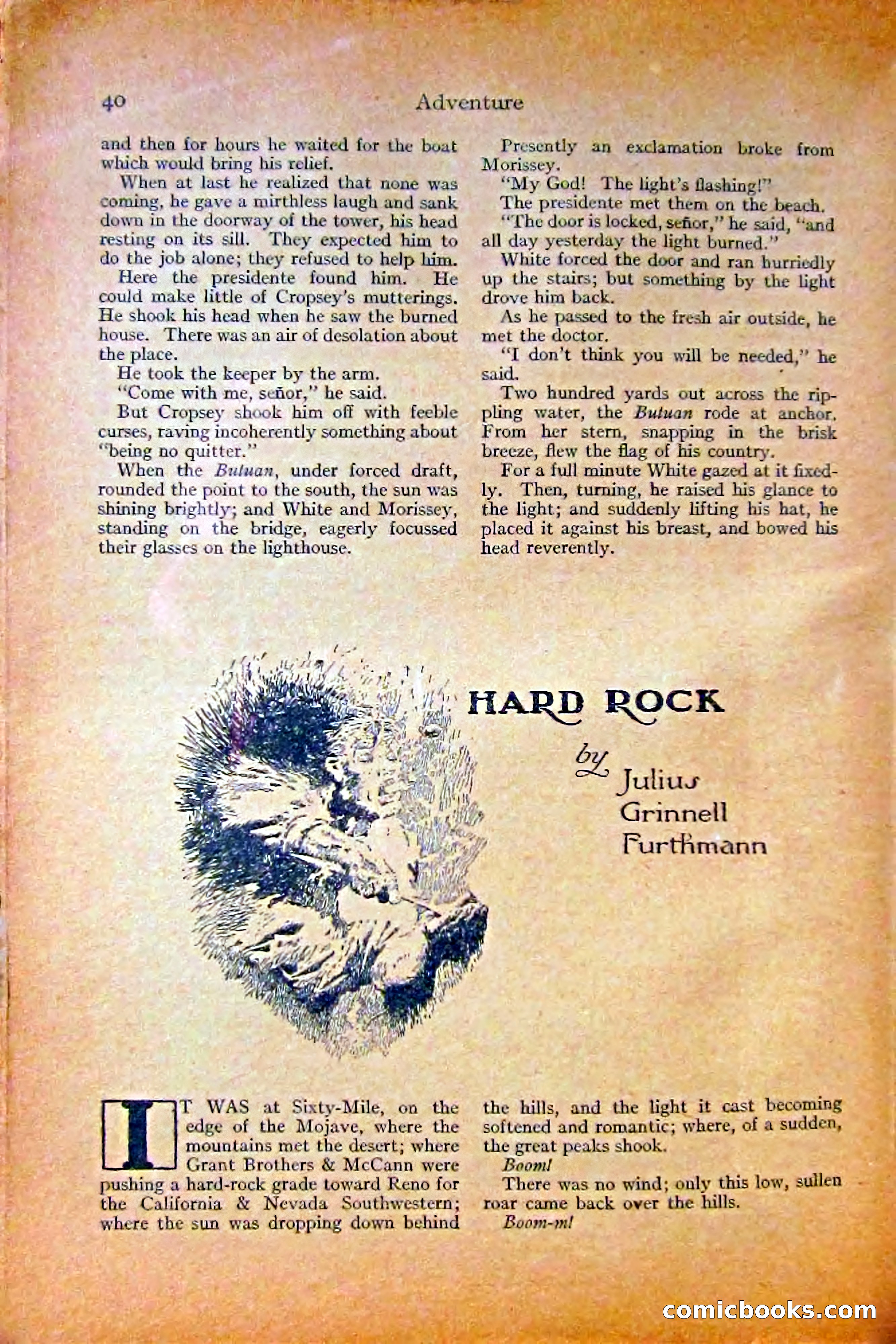 Adventure Magazine, October 1915 — page 42 of 228