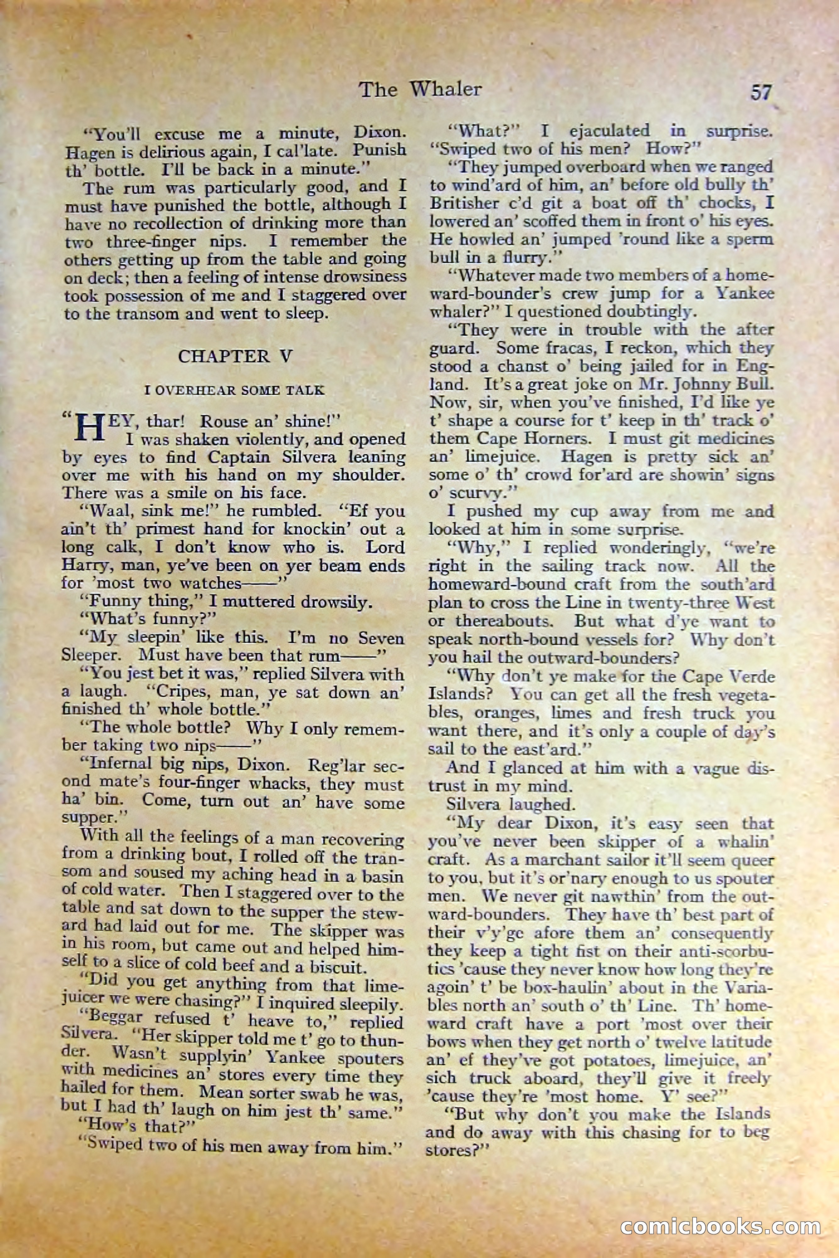 Adventure Magazine, October 1915 — page 59 of 228
