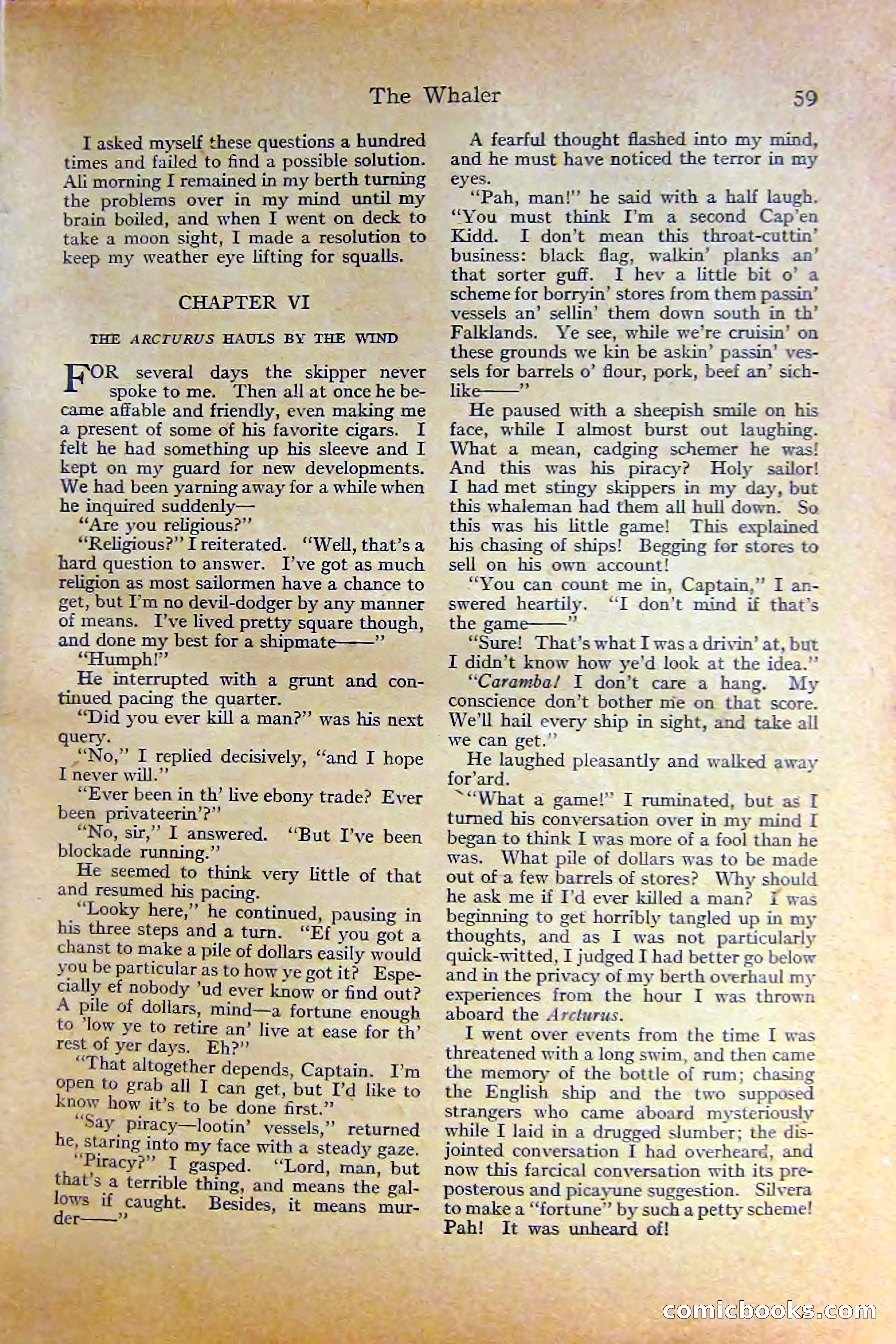 Adventure Magazine, October 1915 — page 61 of 228