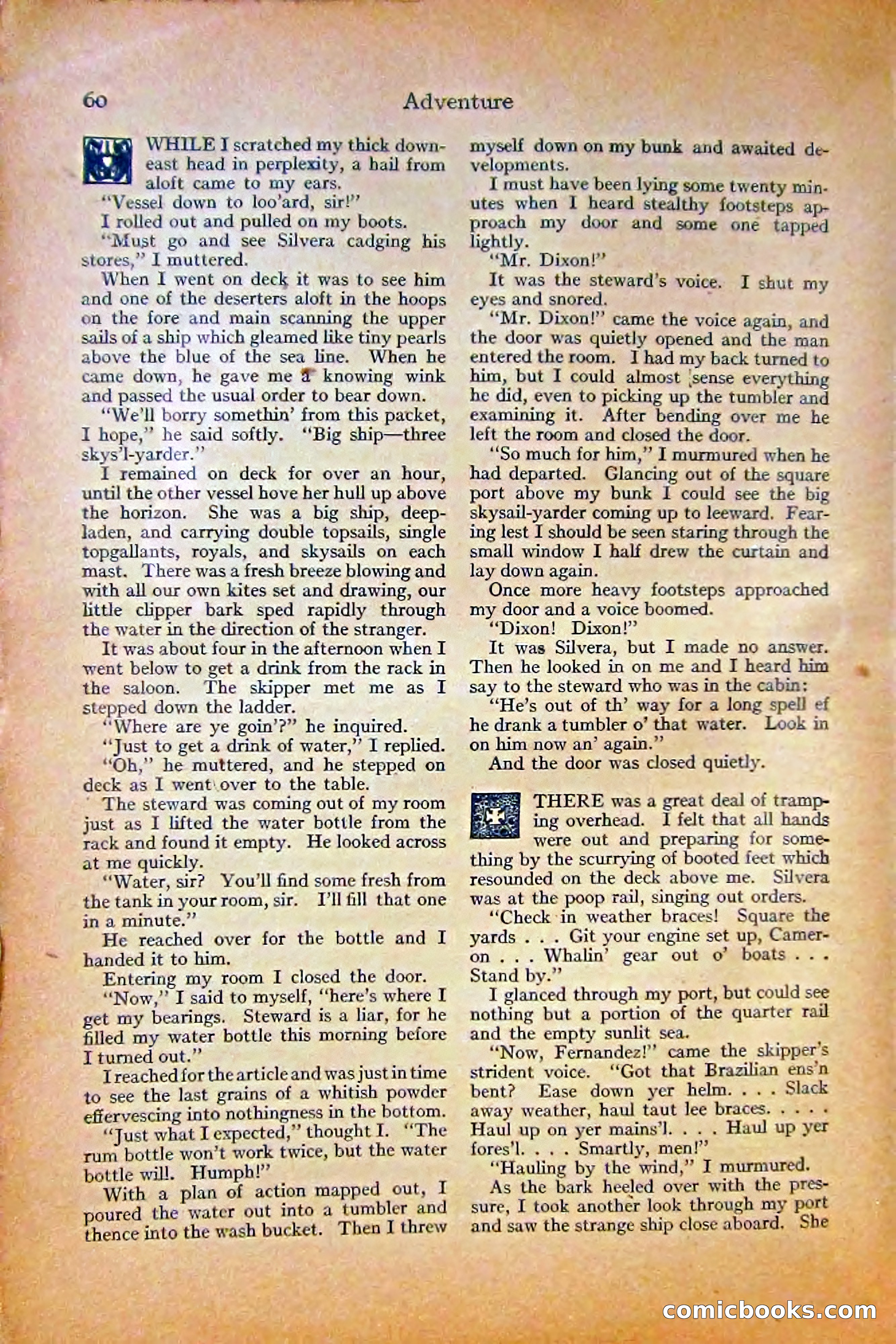 Adventure Magazine, October 1915 — page 62 of 228