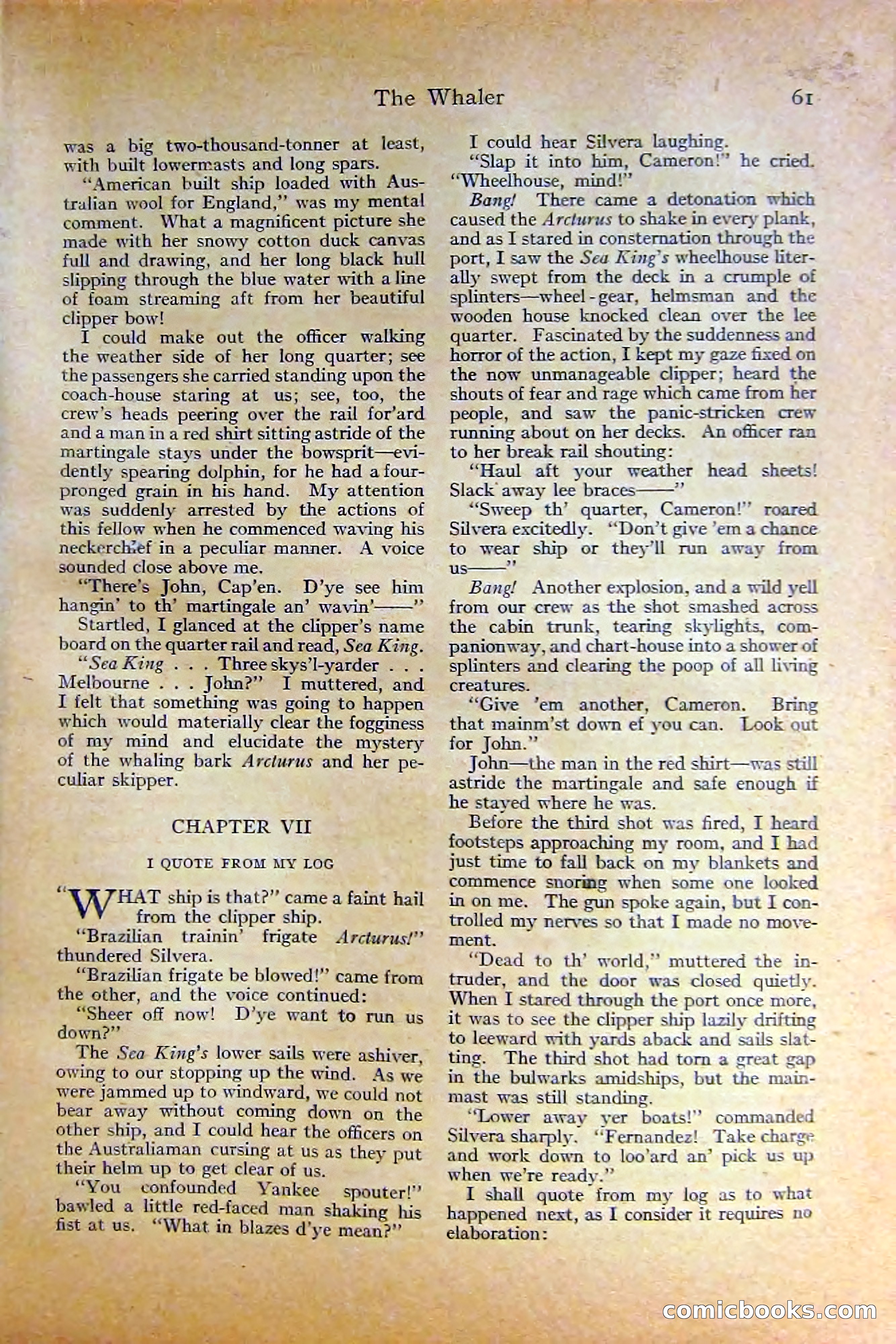 Adventure Magazine, October 1915 — page 63 of 228