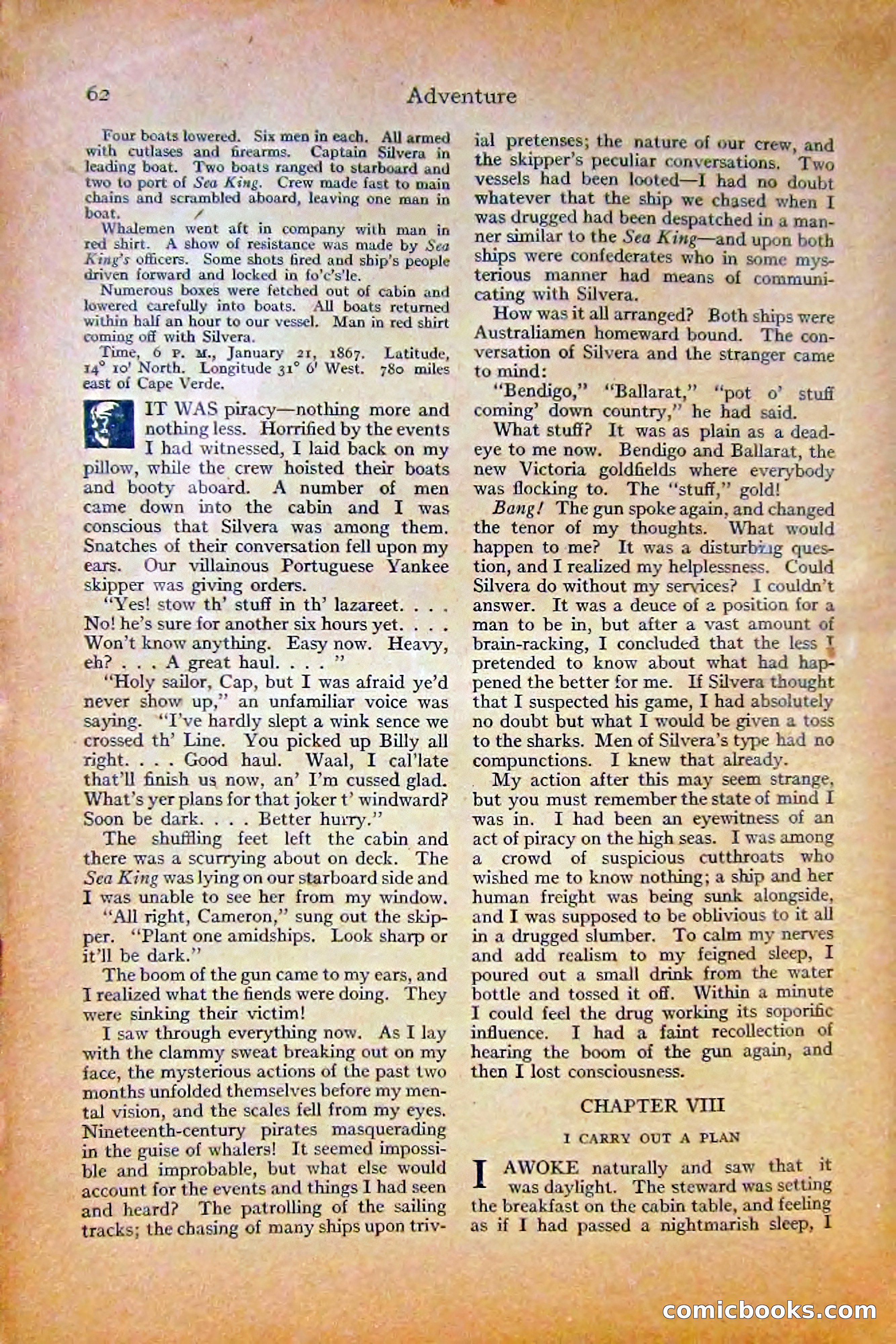 Adventure Magazine, October 1915 — page 64 of 228
