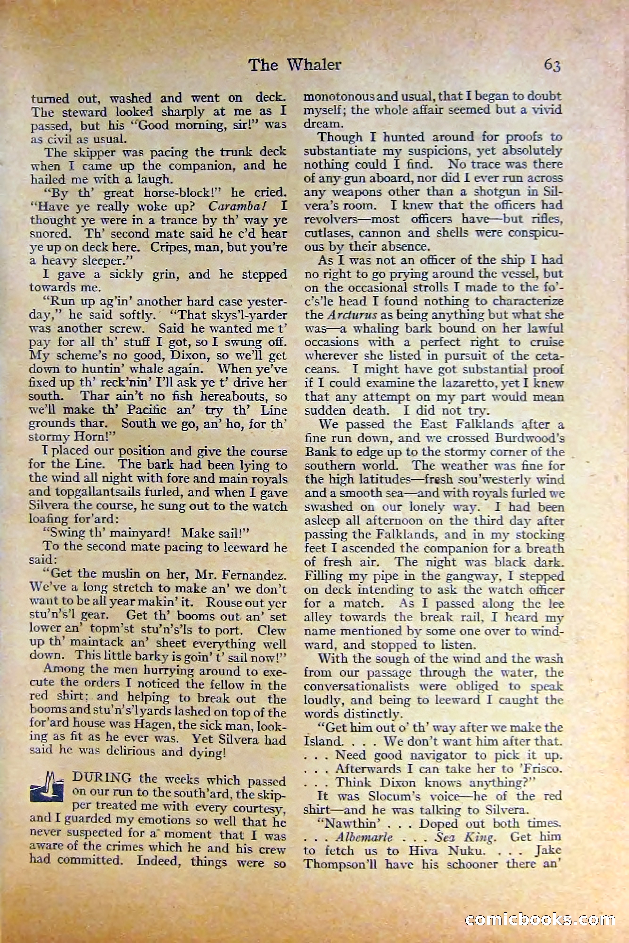 Adventure Magazine, October 1915 — page 65 of 228