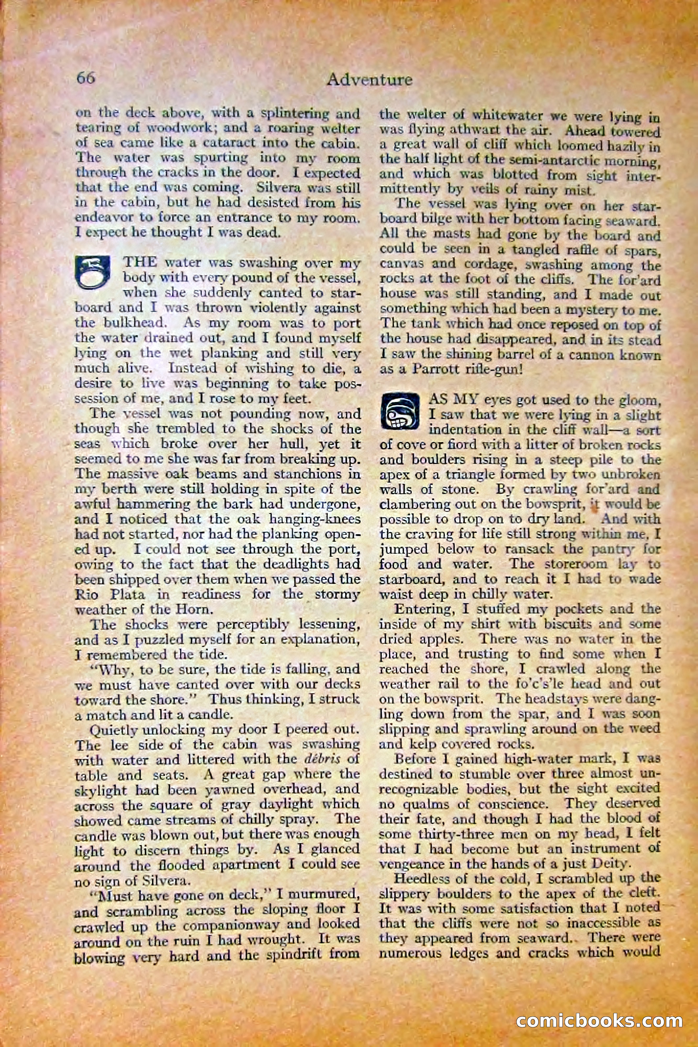 Adventure Magazine, October 1915 — page 68 of 228