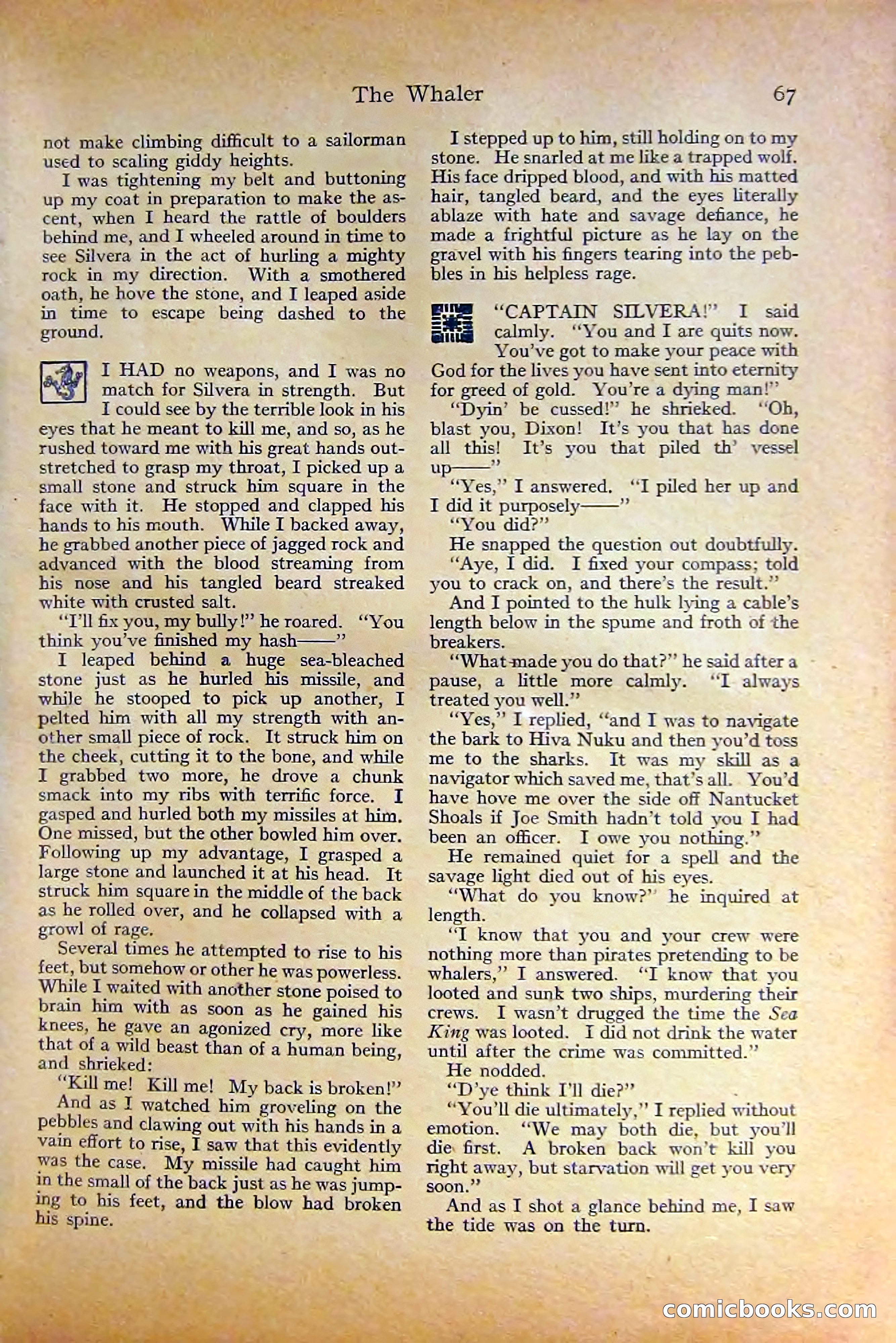 Adventure Magazine, October 1915 — page 69 of 228