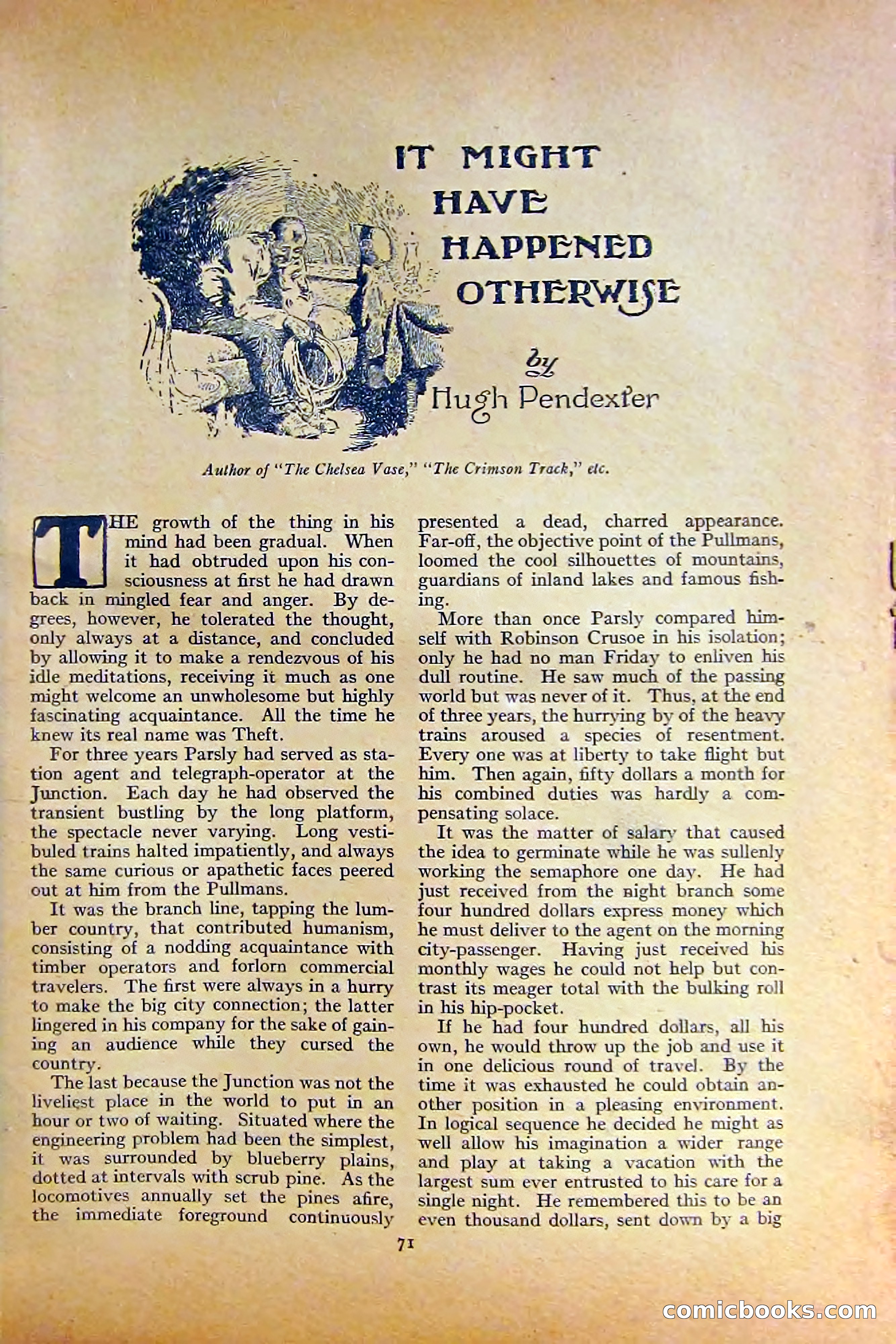 Adventure Magazine, October 1915 — page 73 of 228