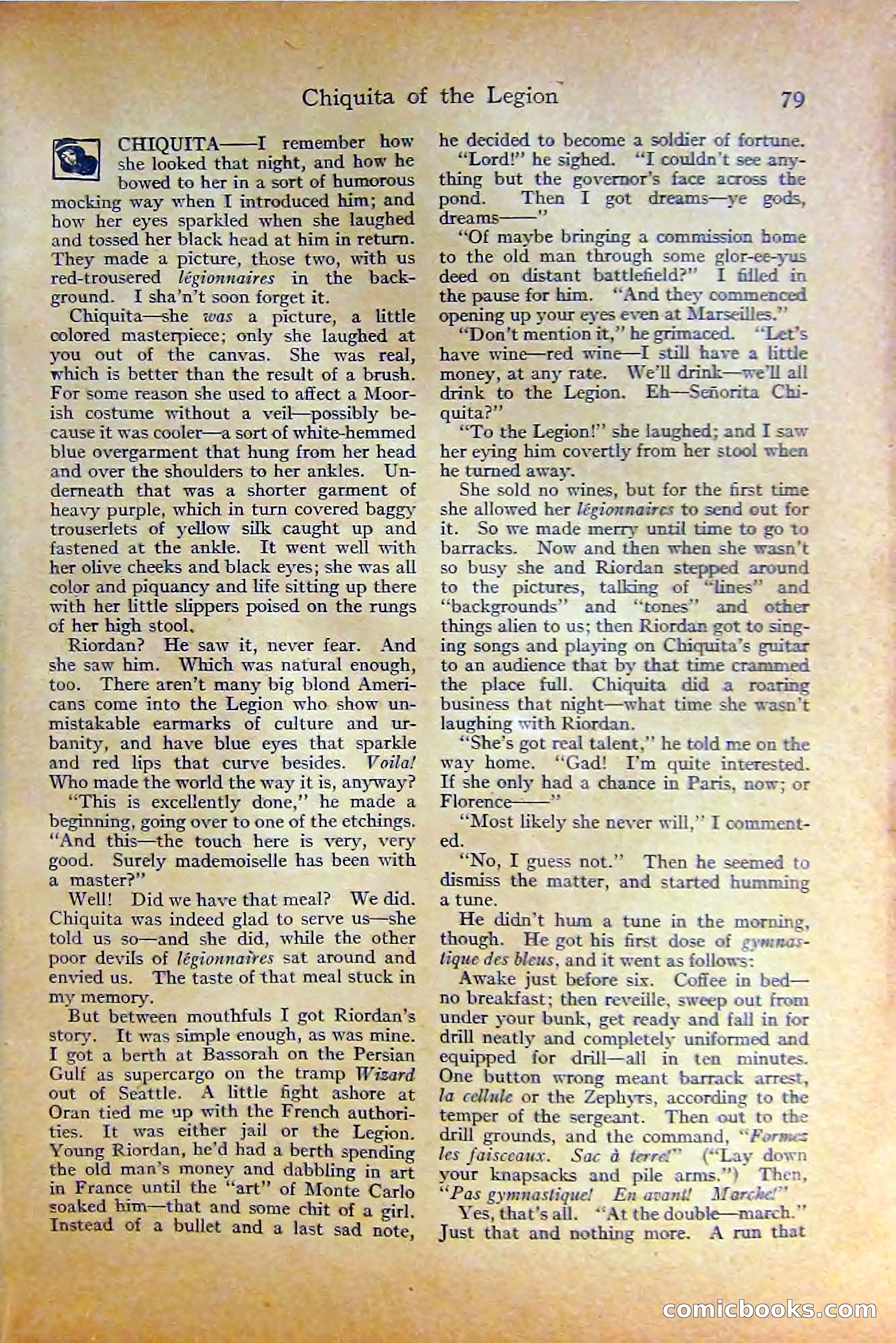 Adventure Magazine, October 1915 — page 81 of 228