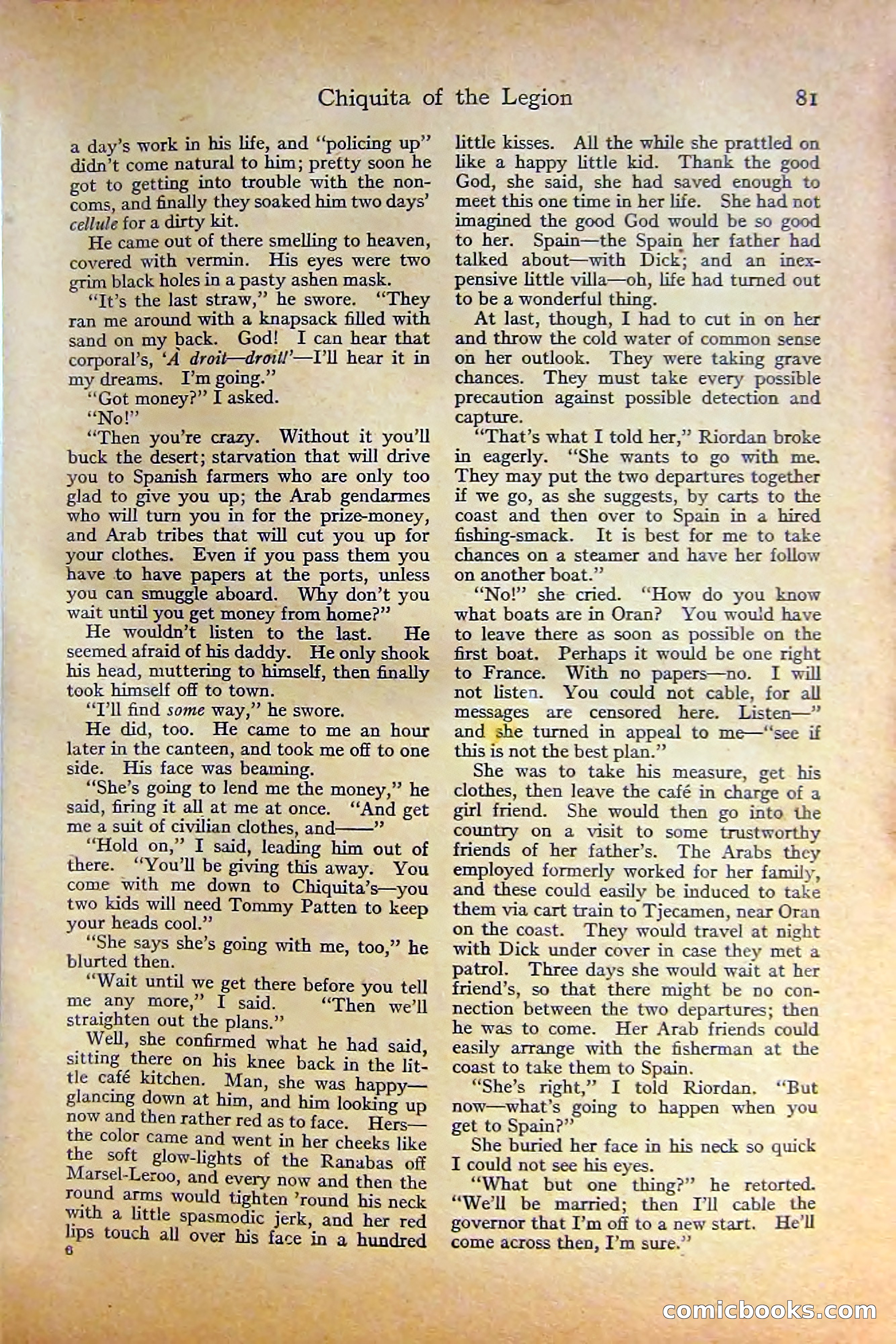 Adventure Magazine, October 1915 — page 83 of 228
