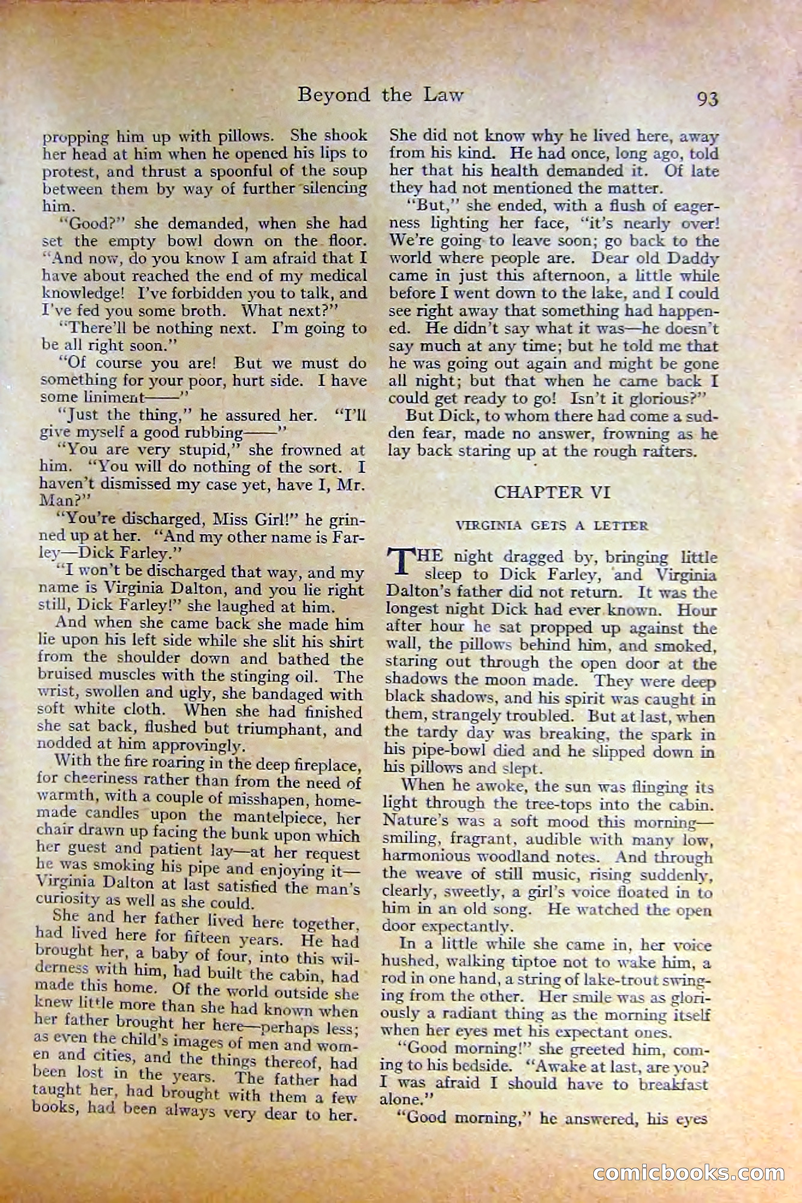 Adventure Magazine, October 1915 — page 95 of 228