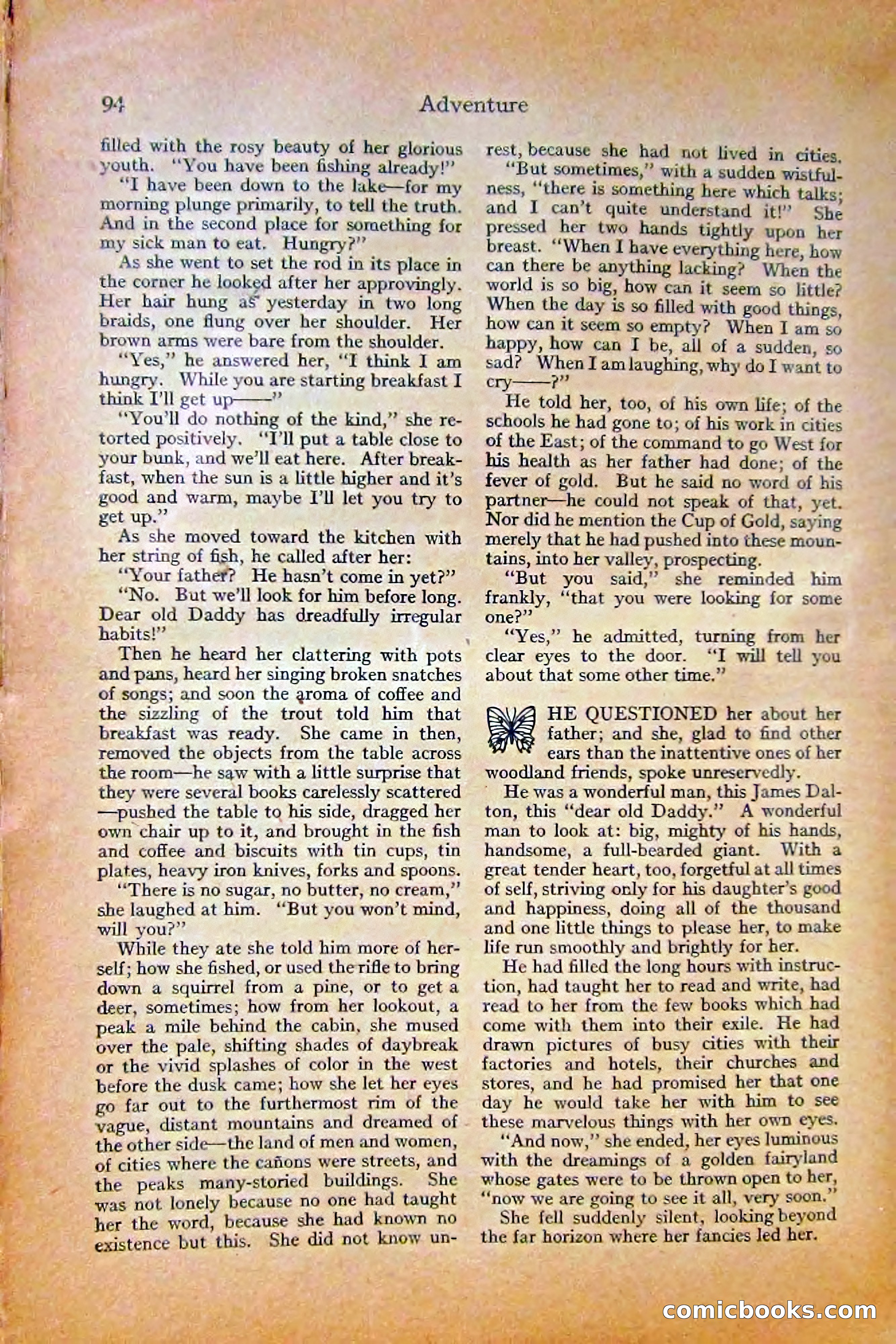 Adventure Magazine, October 1915 — page 96 of 228