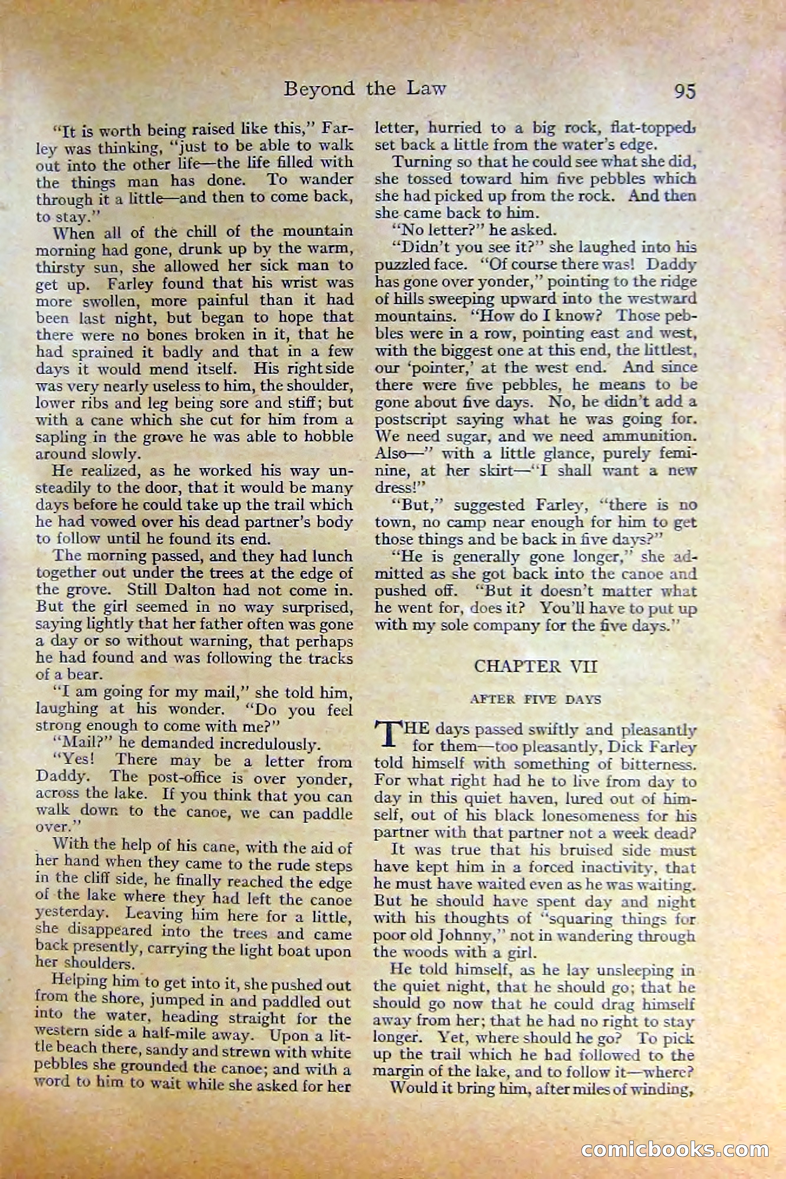 Adventure Magazine, October 1915 — page 97 of 228